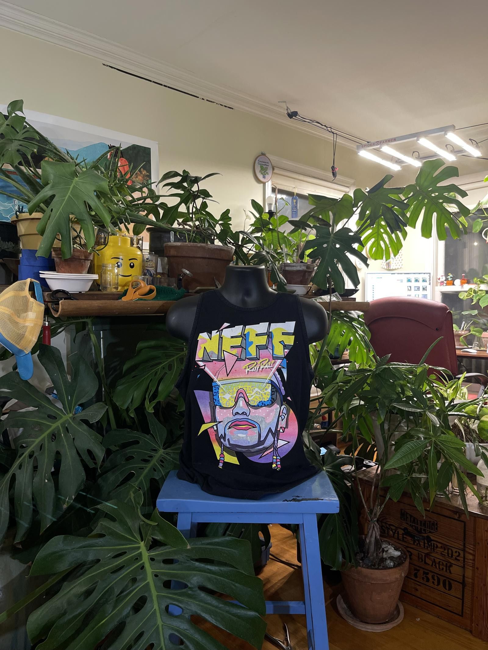 NEFF Neff Graphic Tank Top - Retro Style Size US L / EU 52-54 / 3 - 1 Thumbnail
