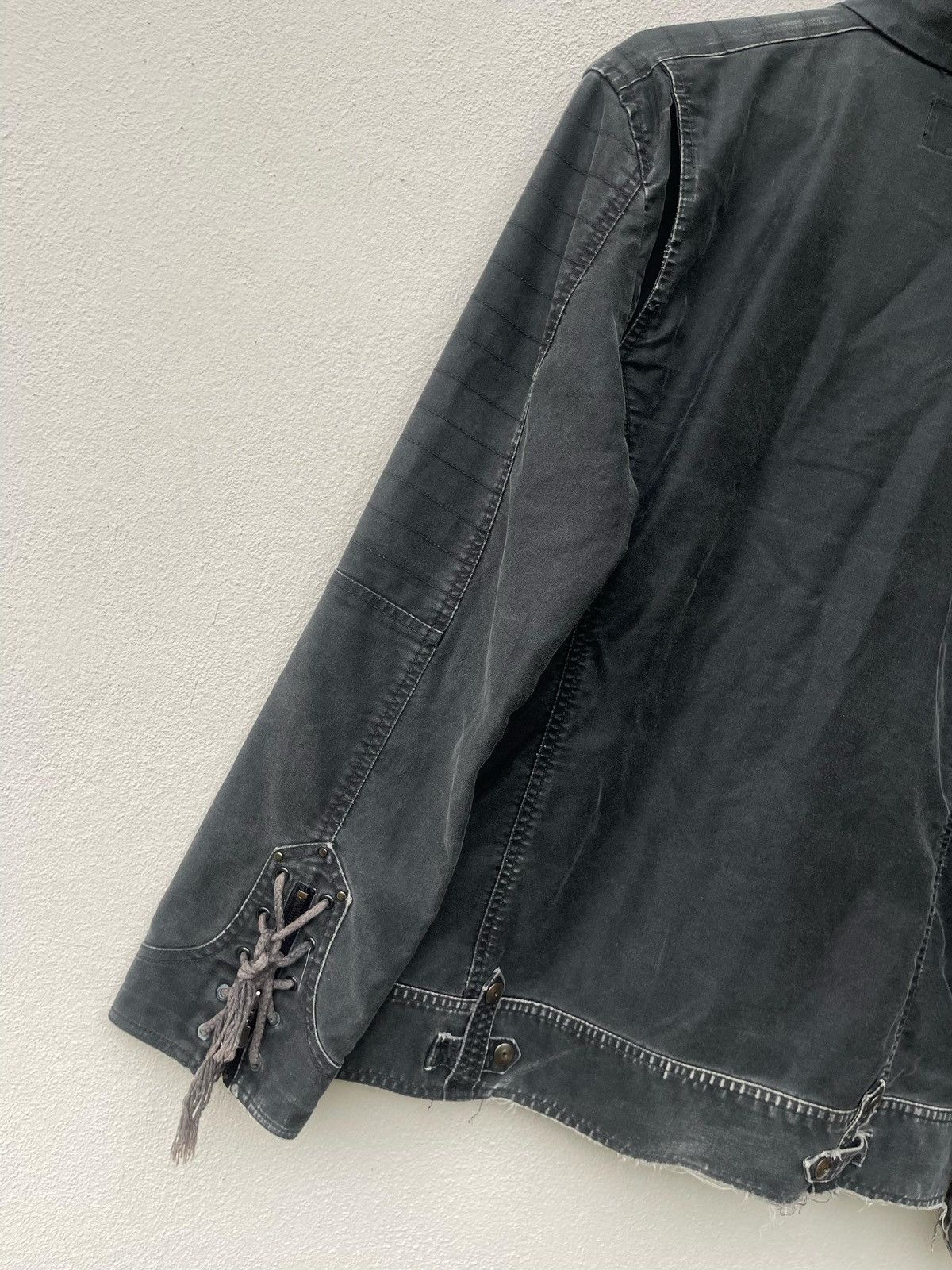 If Six Was Nine × Japanese Brand × Le Grande Bleu (L.G.B.) Bareback Realdresss Bondage Punk Style Jacket Size US XL / EU 56 / 4 - 20 Thumbnail