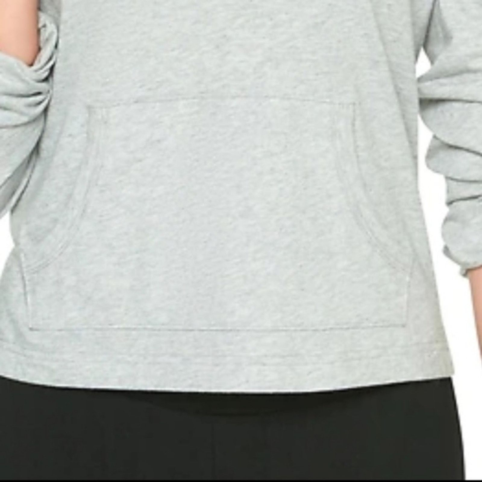 Gap GAP Gray Jersey Knit Hoodie Size XS / US 0-2 / IT 36-38 - 7 Thumbnail