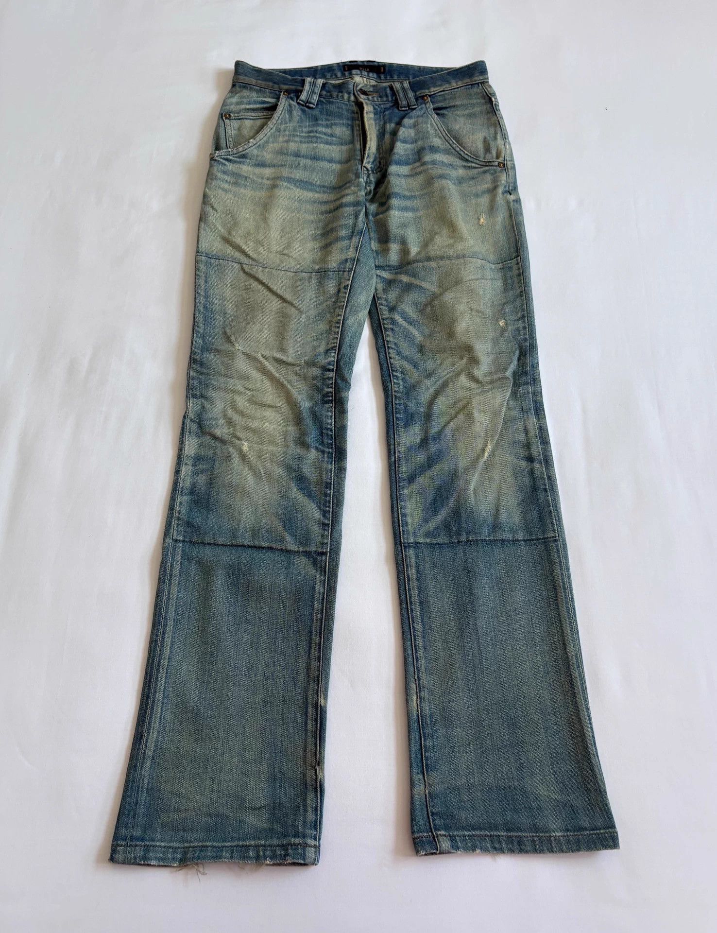 Habitat Halb Kiminori Morishita Vintage Wash Jeans 78/107 Size US 32 / EU 48 - 1 Thumbnail