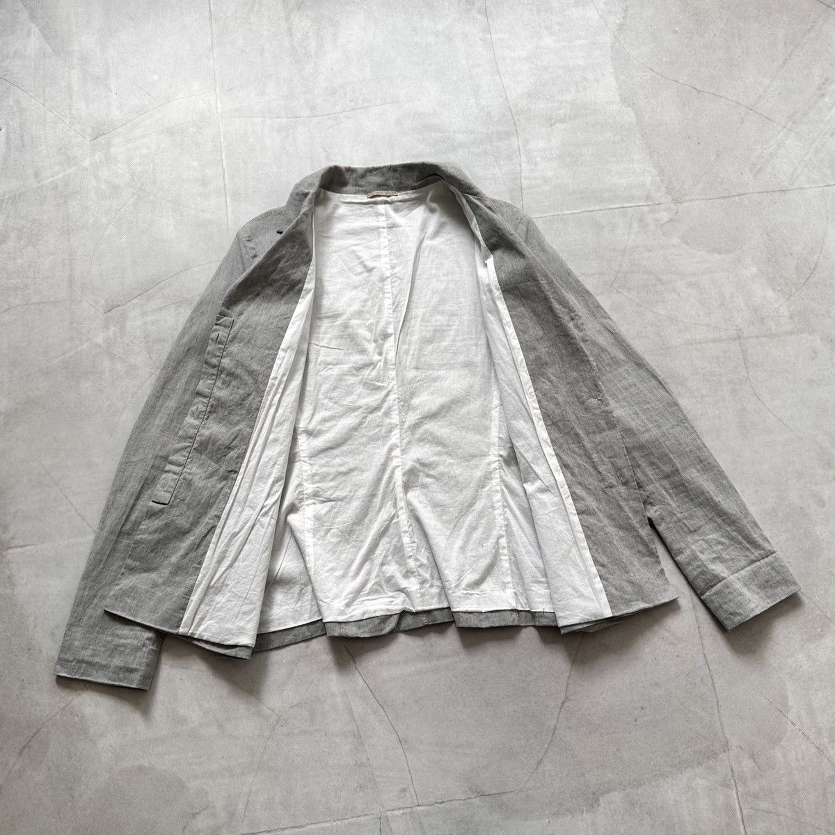 Annette Gortz Annette Gortz Artisanal Linen Jacket Rick Owens Vibe Size M / US 6-8 / IT 42-44 - 8 Thumbnail