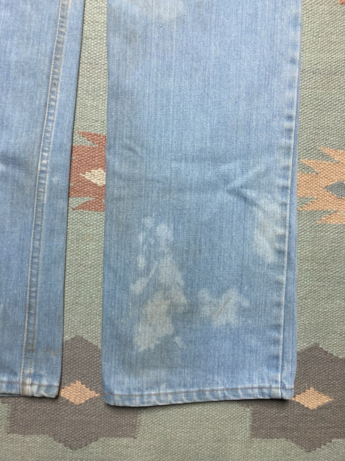 Vintage 70s denim blue jeans bootcut flare faded wash hippie 31x33 Size US 31 - 8 Thumbnail