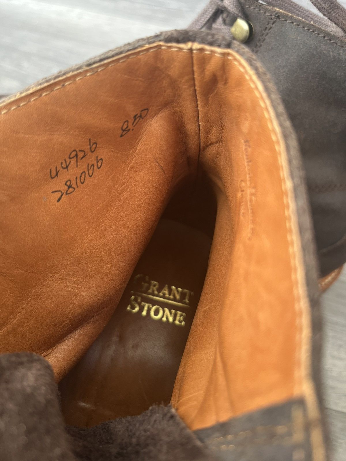 Grant Stone Grant stone brown leather suede boots like alden indy Size US 9.5 / EU 42-43 - 12 Thumbnail