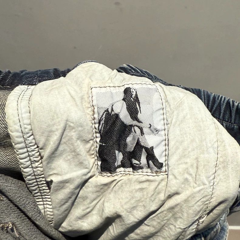 Rick Owens Rick Owens size m Denim Wash Blue Overalls Pocket Pants Size US 28 / EU 44 - 5 Thumbnail