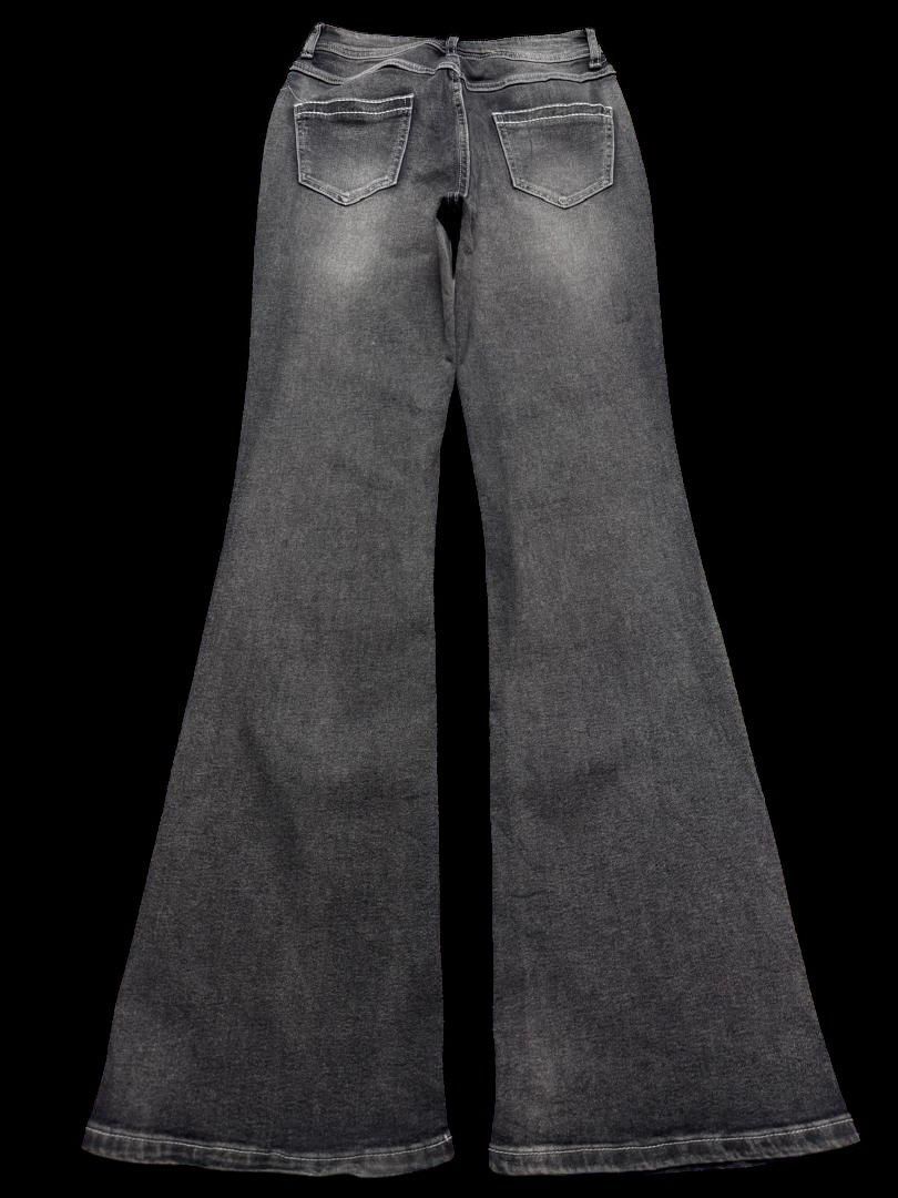 Vintage BELL BOTTOM Japanese Acid Washed Insane Bootcut Waist 25-26 Size US 26 / EU 42 - 12 Thumbnail