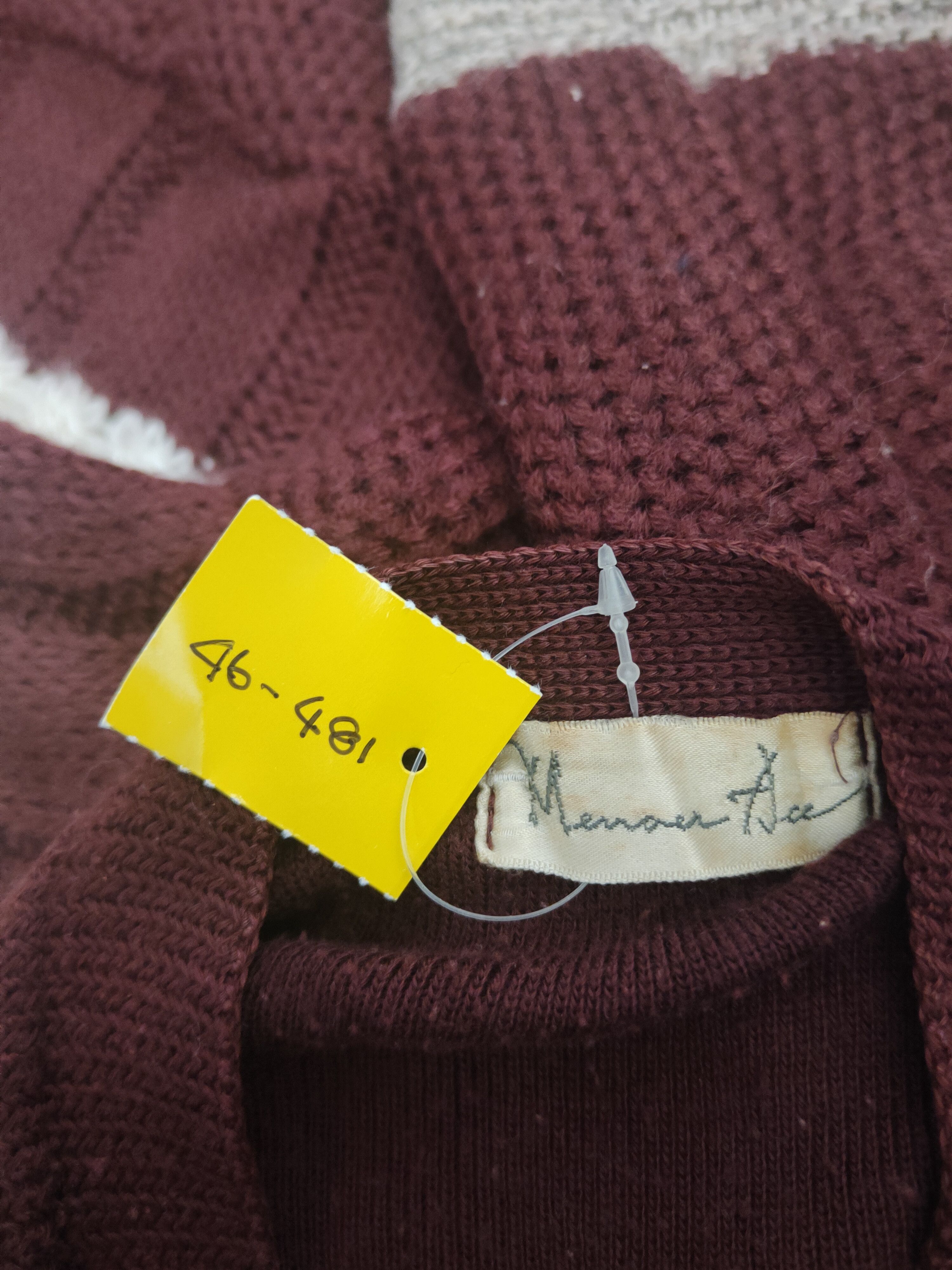 Vintage DL Menau Ace vintage Brown Knitwear Vests #46-481 Size US L / EU 52-54 / 3 - 11 Thumbnail