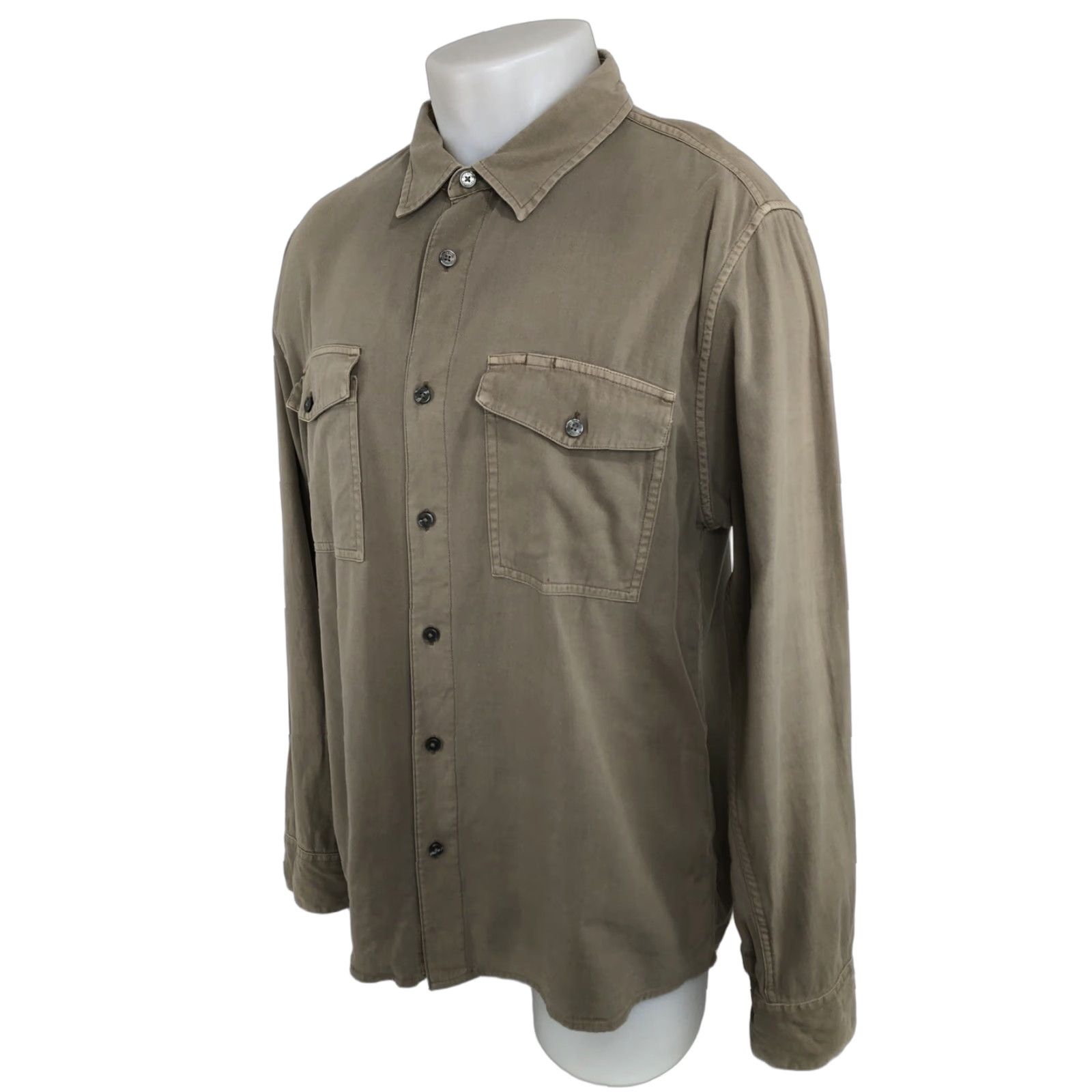 Buck Mason VINTAGE Buck Mason / LOS ANGELES - Mens Lg. Bush Safari Work Shirt Size US L / EU 52-54 / 3 - 1 Thumbnail