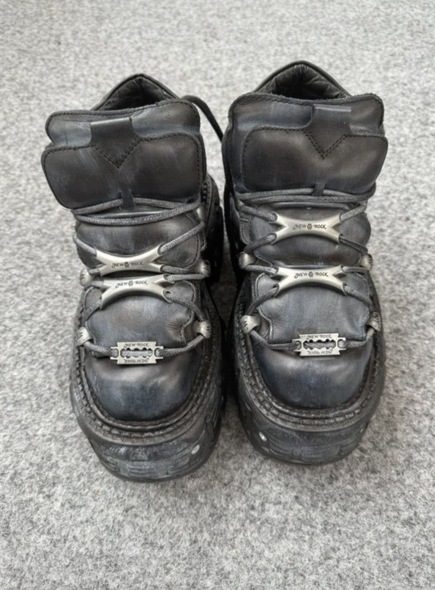 New Rock new rock custom punk goth y2k rave punk boots m tank 106t Size US 8 / IT 38 - 5 Thumbnail