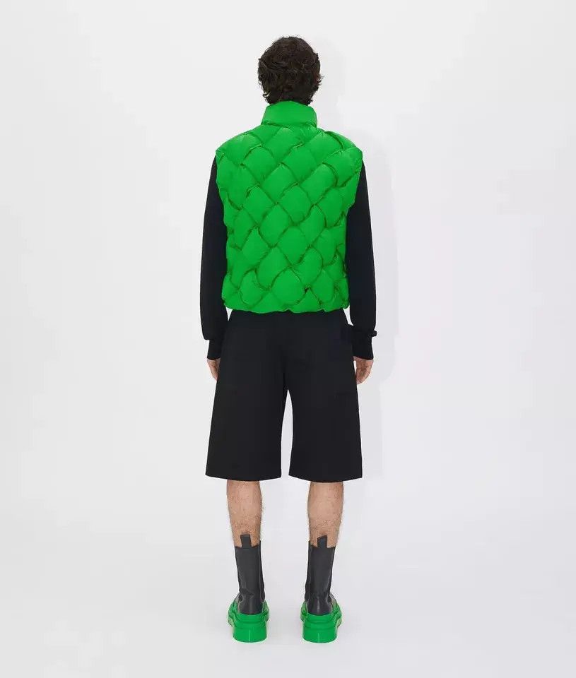 Bottega Veneta o1n1vont1224 Vest in Green Size US XS / EU 42 / 0 - 3 Thumbnail