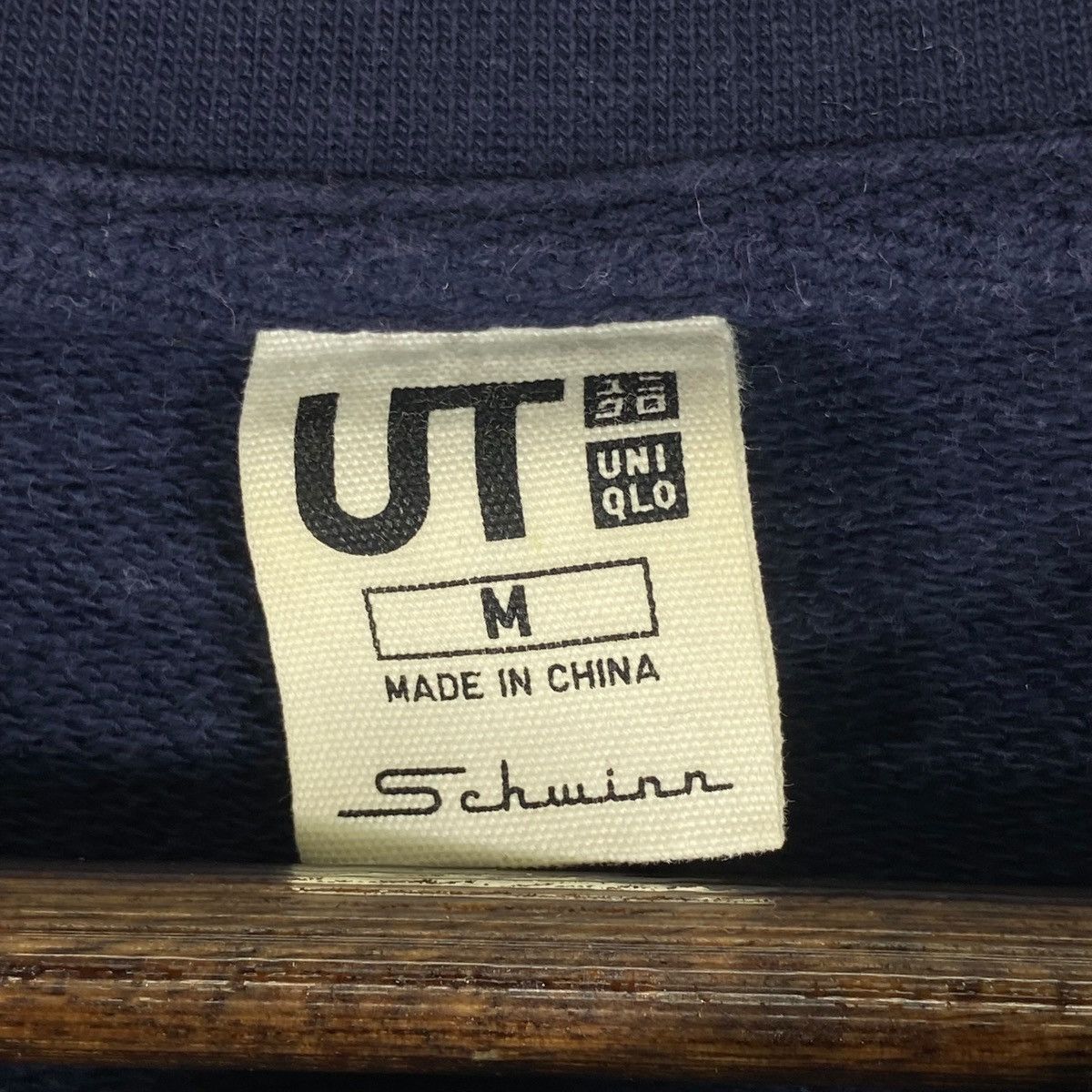 Uniqlo × Vintage Vintage Uniqlo Schwinn Sweatshirt Crewneck Blue Pullover Size US M / EU 48-50 / 2 - 5 Thumbnail