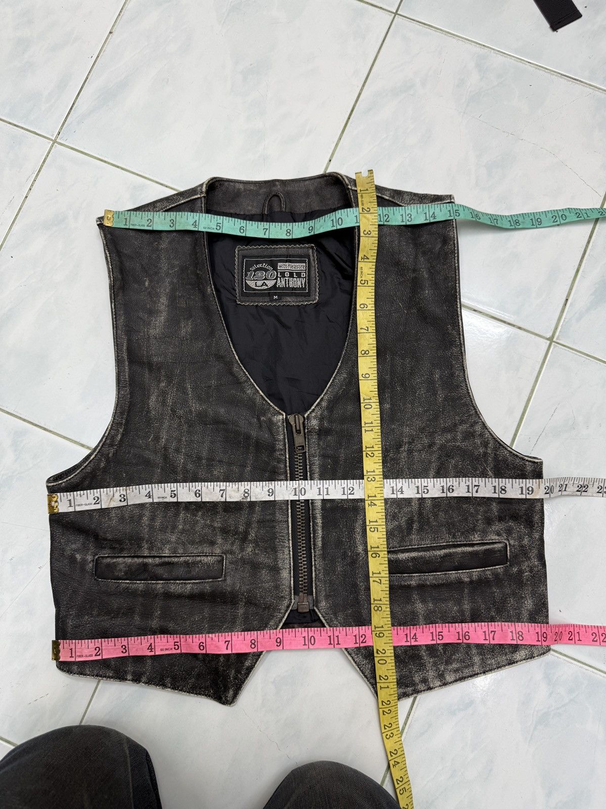 Genuine Leather 🔥🔥🔥ARCHIVE LA LEATHER VEST Size US M / EU 48-50 / 2 - 12 Thumbnail