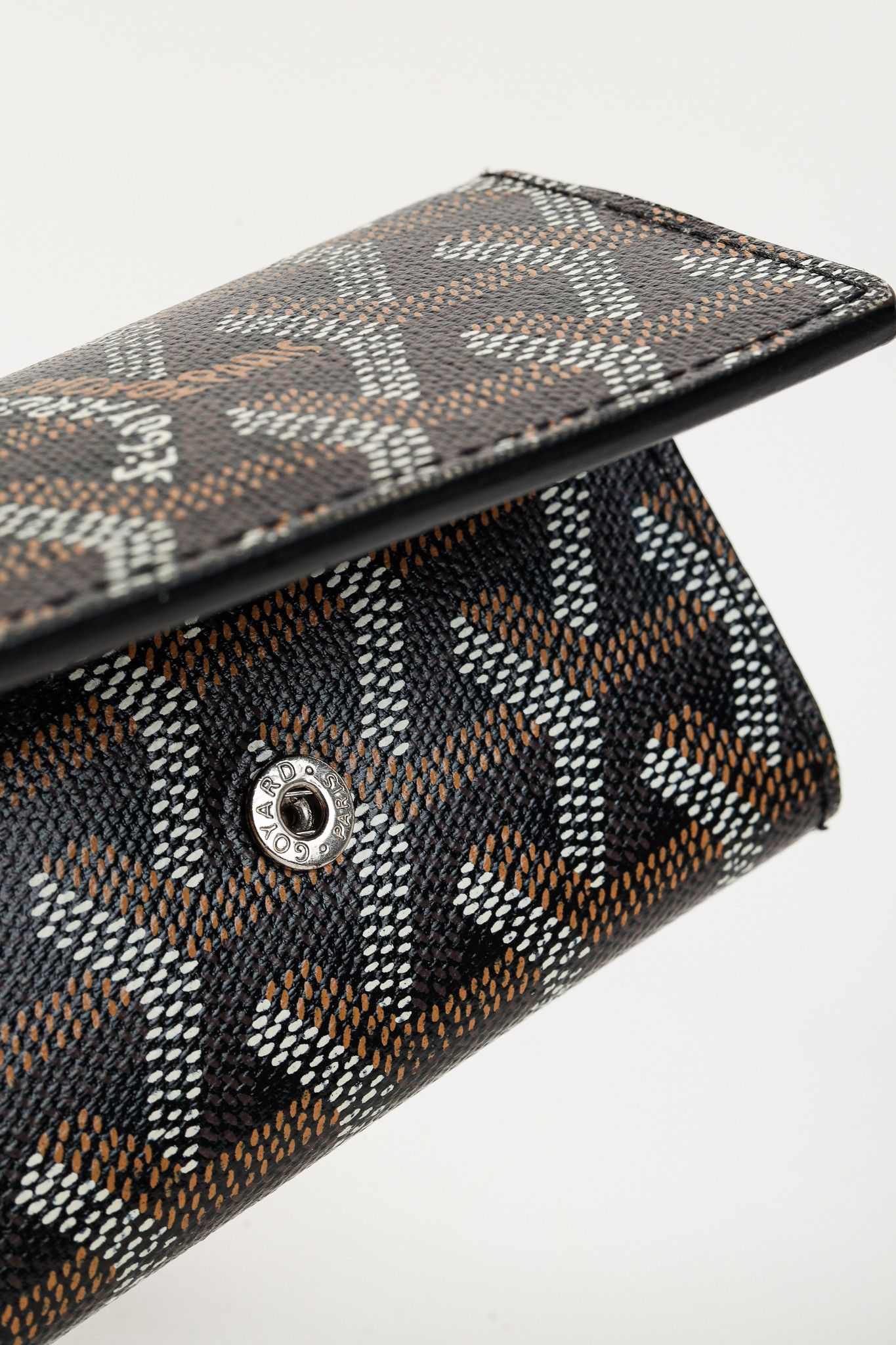Goyard Goyard Saint-Michel Black Goyardine 6 Key Ring Size ONE SIZE - 6 Thumbnail