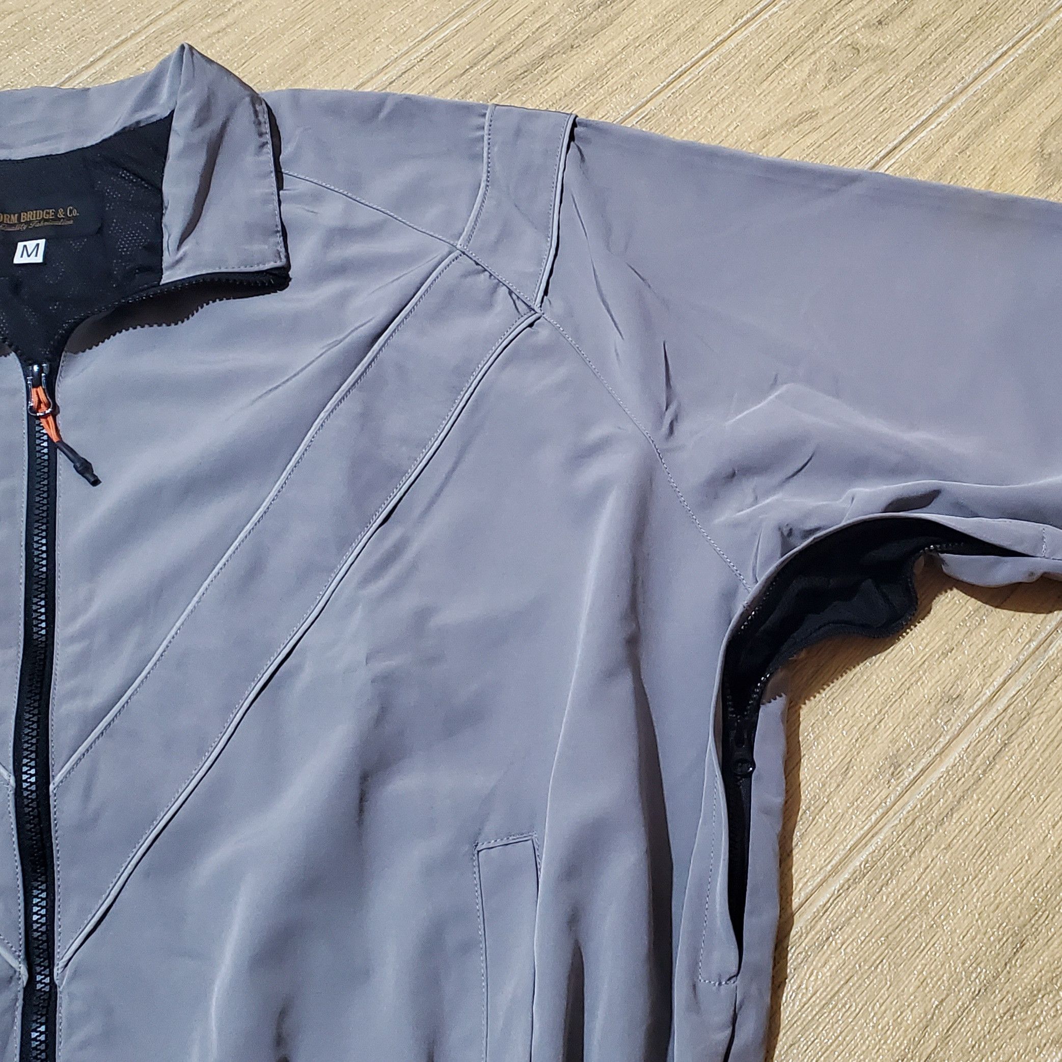 Uniform Bridge UNIFORM BRIDGE & CO Oversize Reflective Windbreaker Jacket Size US M / EU 48-50 / 2 - 13 Thumbnail