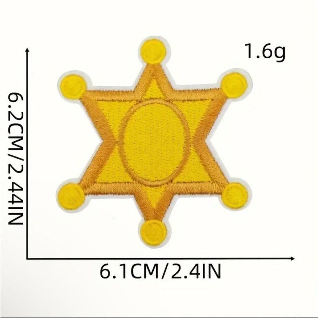 Other 10 Piece Western Cowboy Cowgirl Iron On Embroidered Patches Size ONE SIZE - 7 Thumbnail