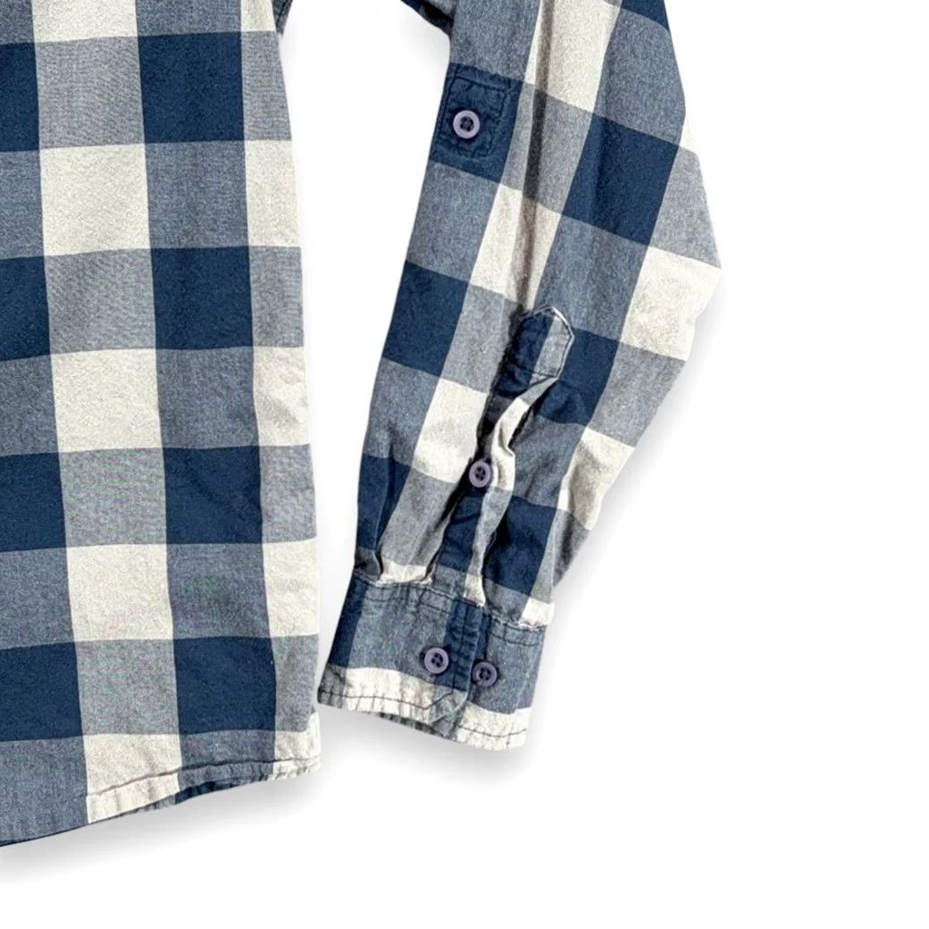 Vintage Free Nature Shirt Men MEDIUM Blue Buffalo Check Button Up Size US M / EU 48-50 / 2 - 6 Thumbnail
