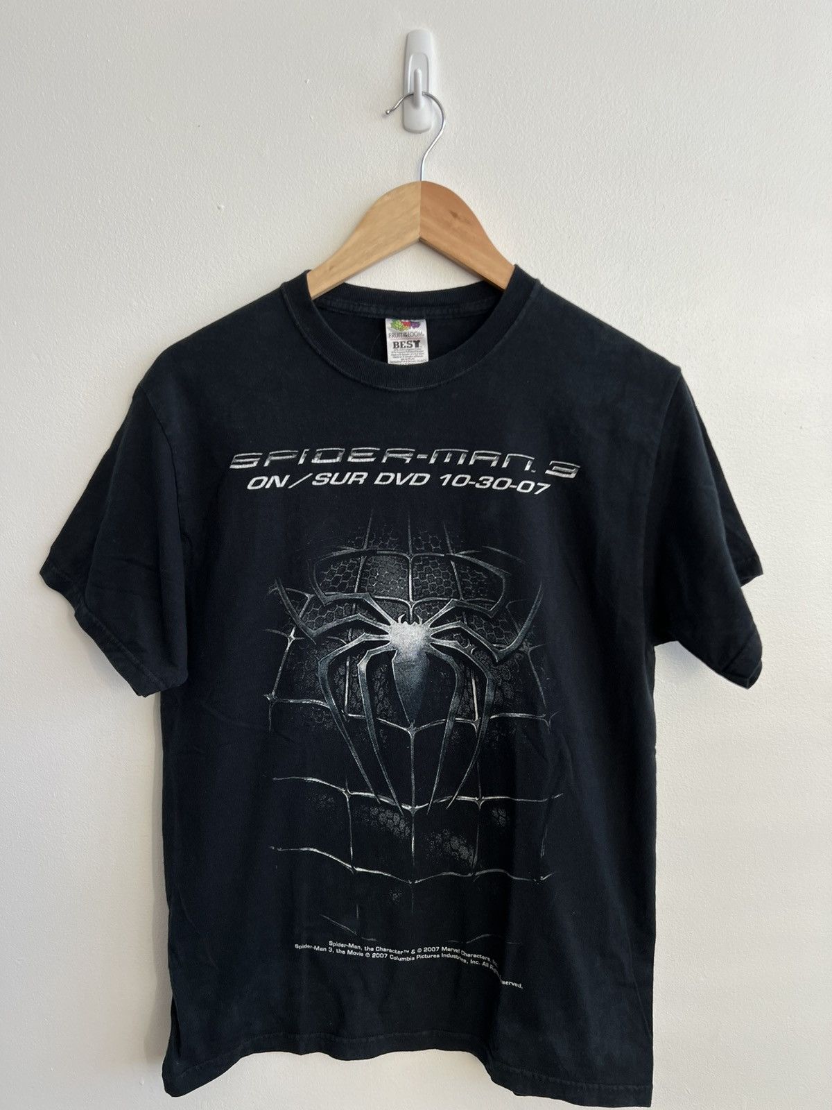 Marvel Comics Vtg Y2K Spider-Man 3 Movie Promo Tee Medium Size US M / EU 48-50 / 2 - 2 Thumbnail