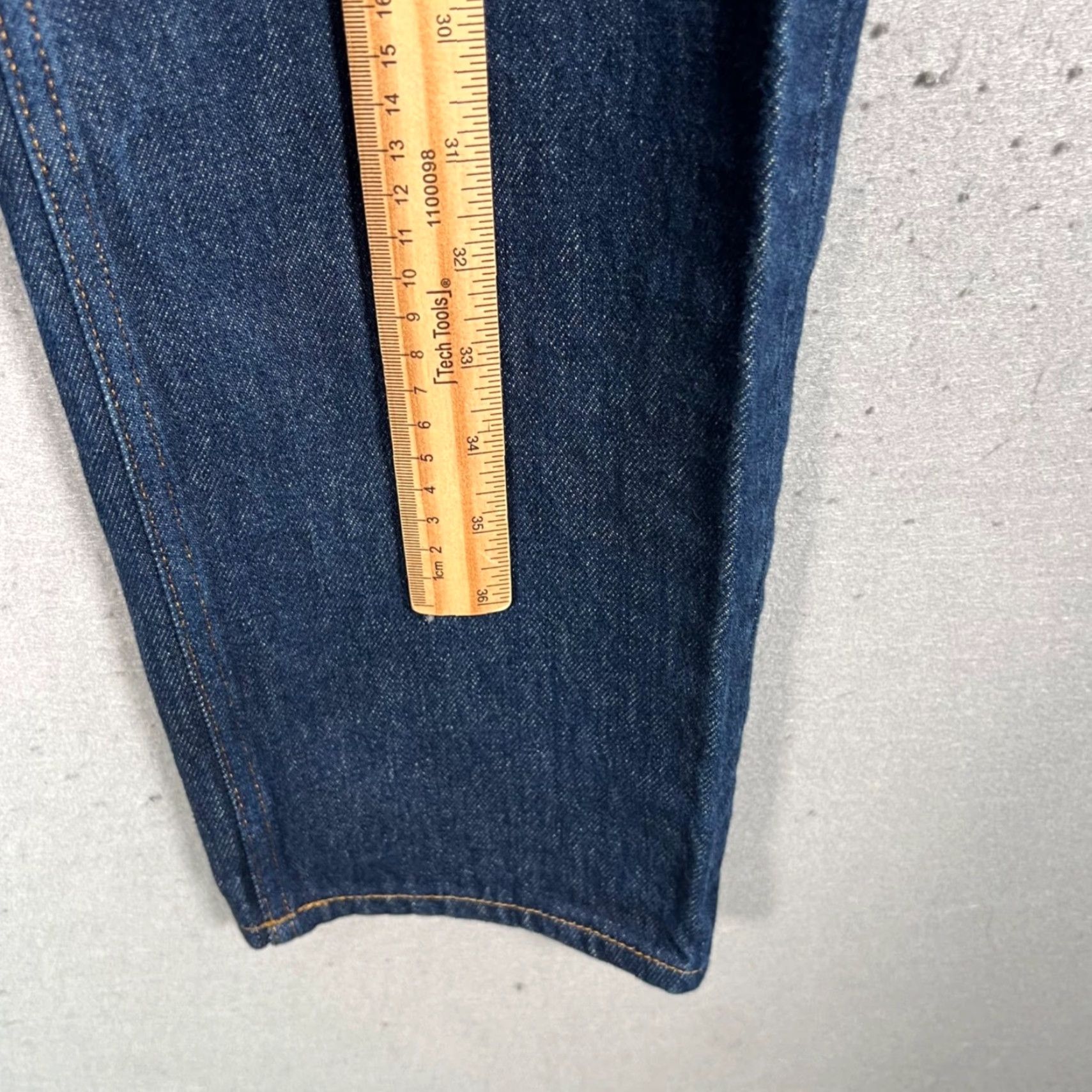 Arket VINTAGE Arket Jeans Mens Denim Blue Straight Leg 33Size Cotton 32Inseam Pockets Size US 33 - 7 Thumbnail