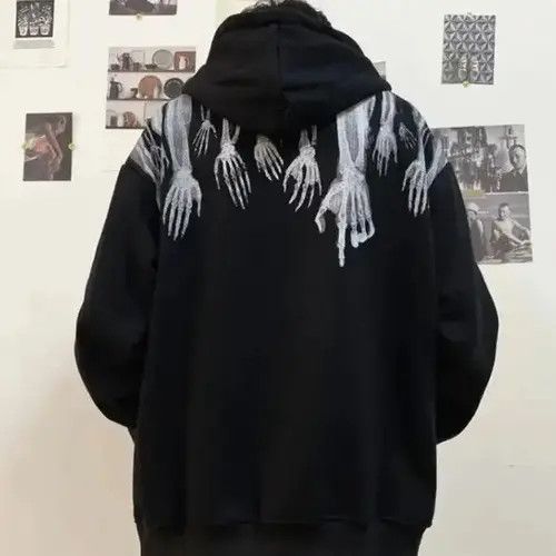 Other Double Side Pattern Goth Oversized Hoodie Size US L / EU 52-54 / 3 - 3 Thumbnail