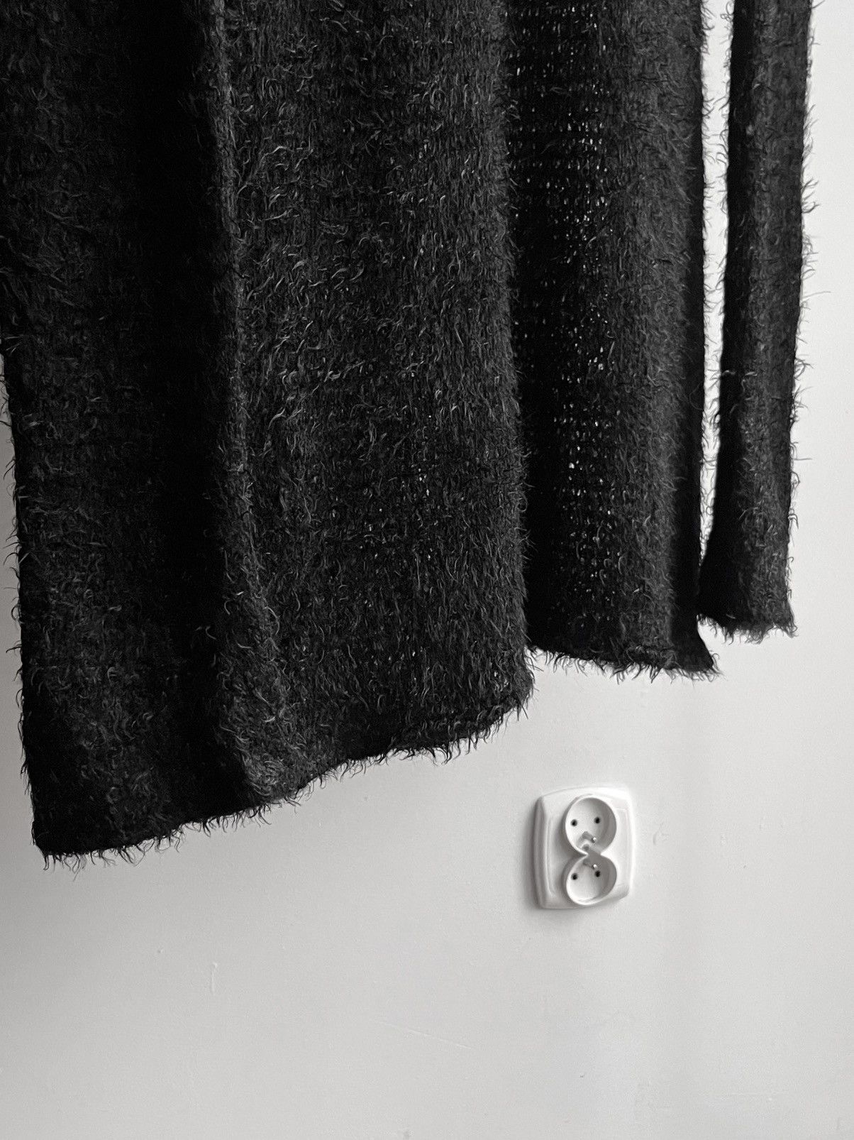 Le Grande Bleu (L.G.B.) Rare L.G.B. Le Grande Bleu Husky fuzzy knit long sweater Size US M / EU 48-50 / 2 - 3 Thumbnail