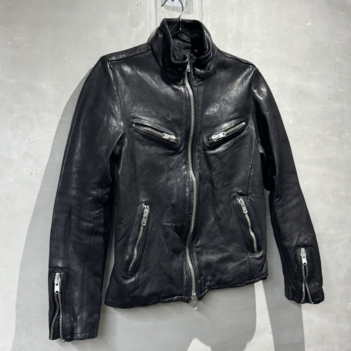 GOSTAR DE FUGA Rare Fuga Multi Zip Leather Jacket Size US M / EU 48-50 / 2 - 20 Thumbnail