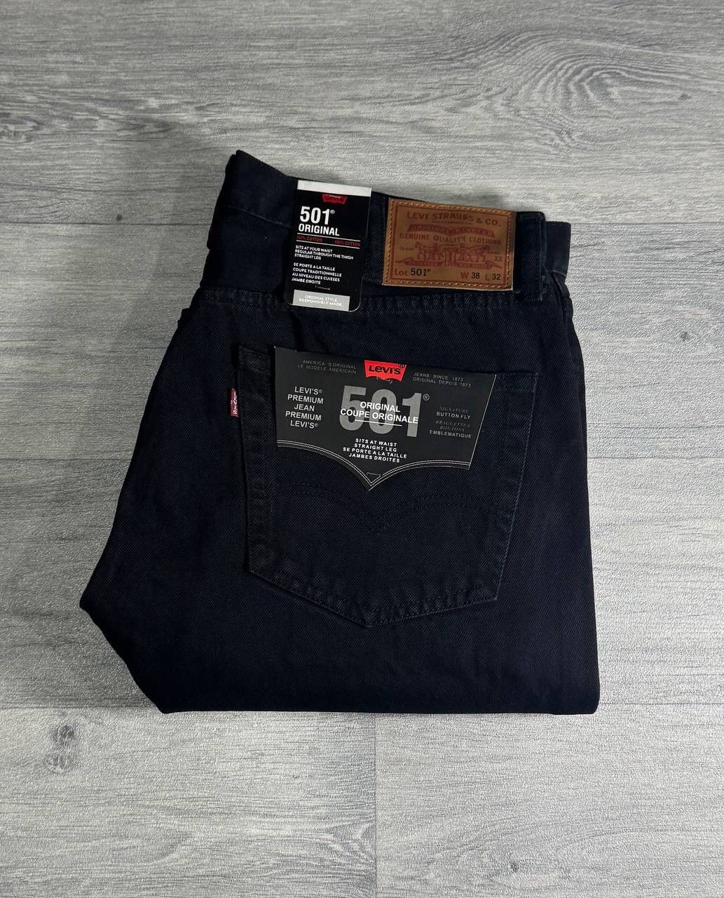 Levi's Levi’s 501 Jeans in Black W38 L32 Size US 38 / EU 54 - 1 Thumbnail