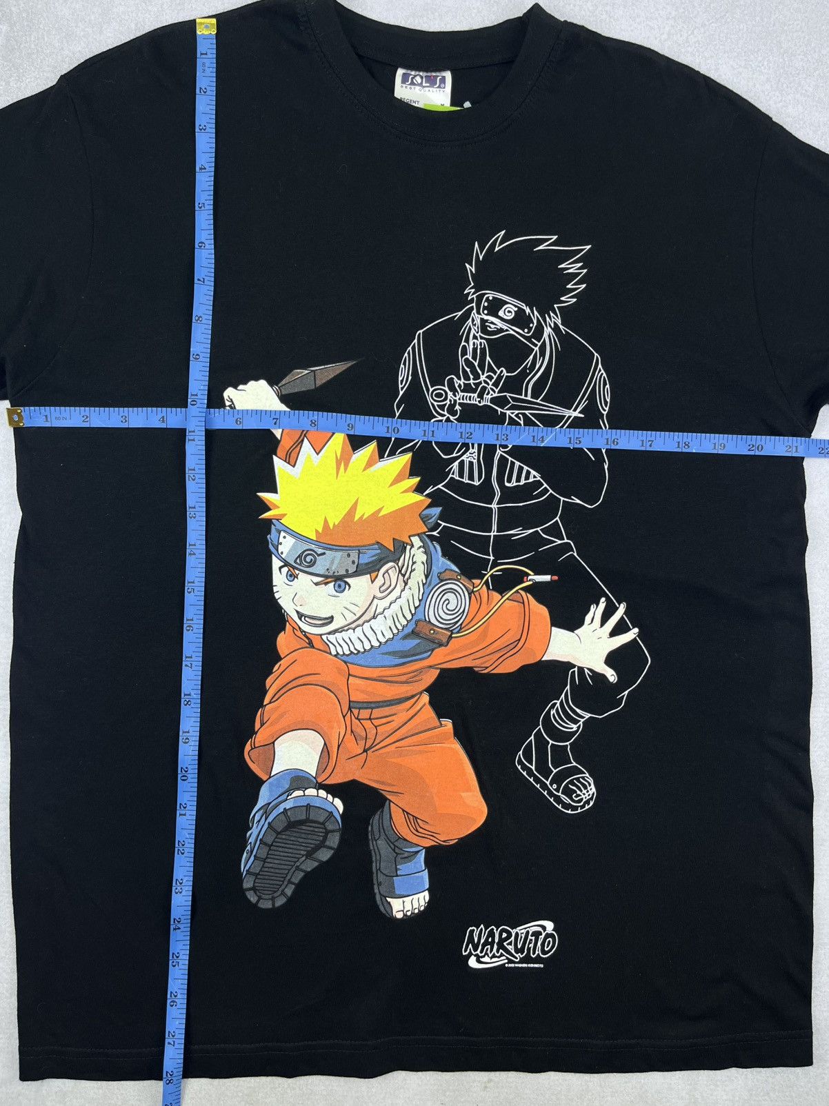 Anime VINTAGE NARUTO VS ZABUZA 💥RARE NOS Size US M / EU 48-50 / 2 - 9 Thumbnail