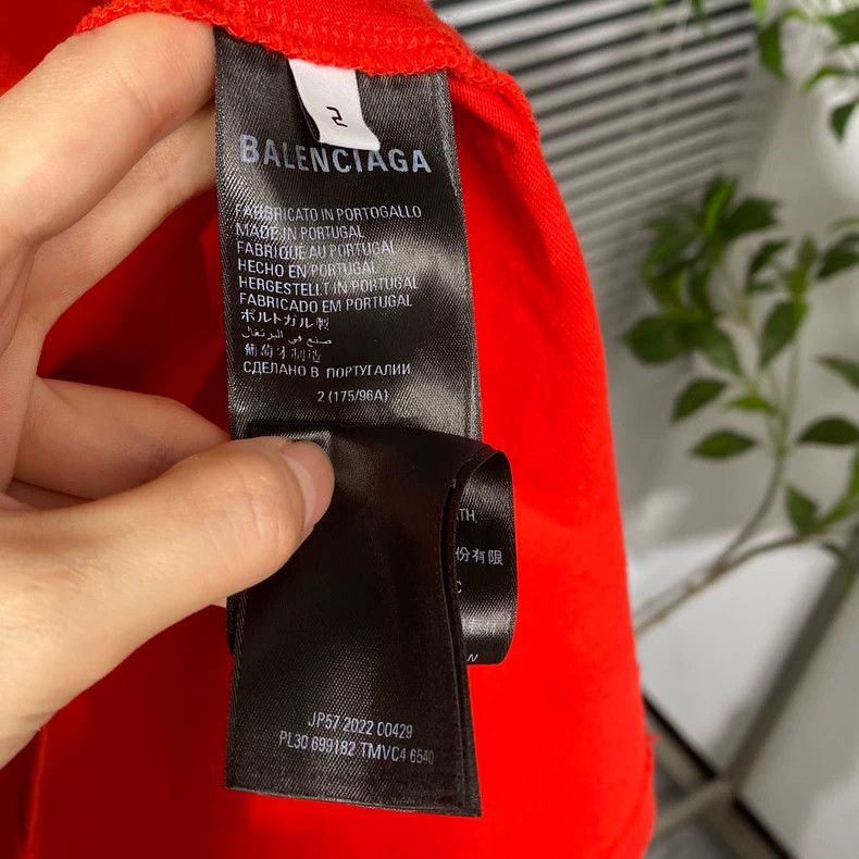 Balenciaga Balenciaga Short sleeve + T-shirt + double hook embroidere Size US M / EU 48-50 / 2 - 5 Thumbnail