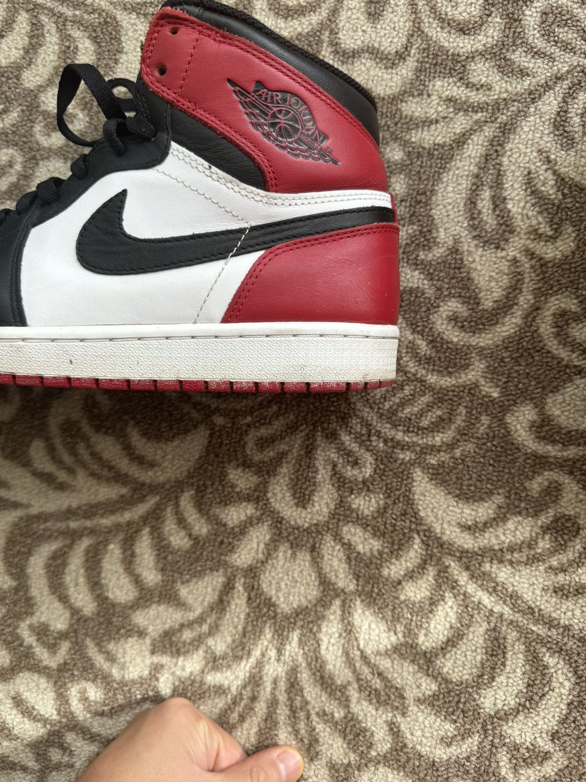 Jordan Brand Jordan 1 black toe size 10 2013 Size US 10 / EU 43 - 5 Thumbnail