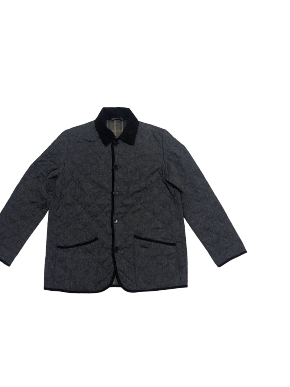 Barbour Vintage Barbour Wool Quilted Tartan Button Jacket Size US M / EU 48-50 / 2 - 1 Thumbnail