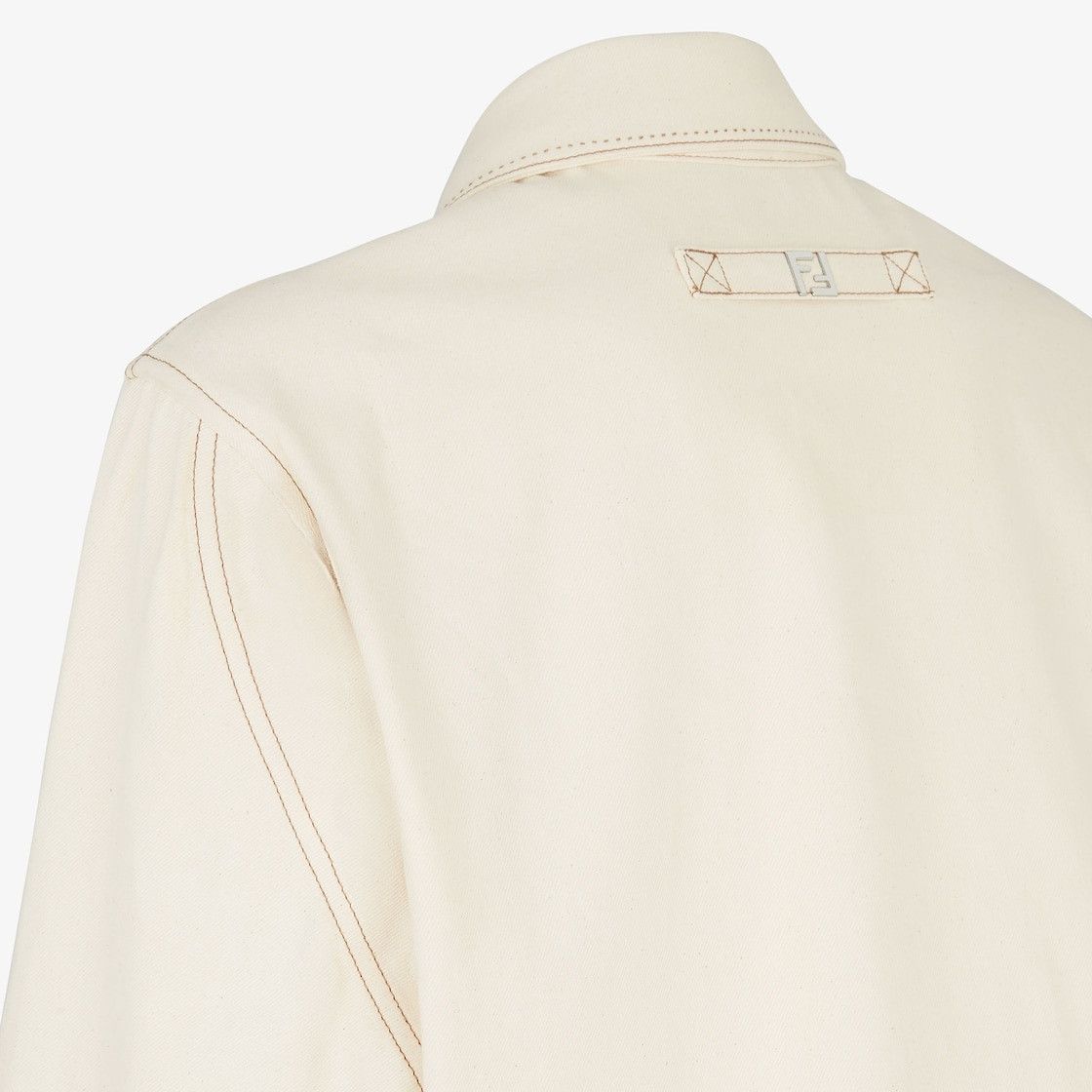 Fendi o1s1wg110525 Shirt in Beige Size US M / EU 48-50 / 2 - 3 Thumbnail