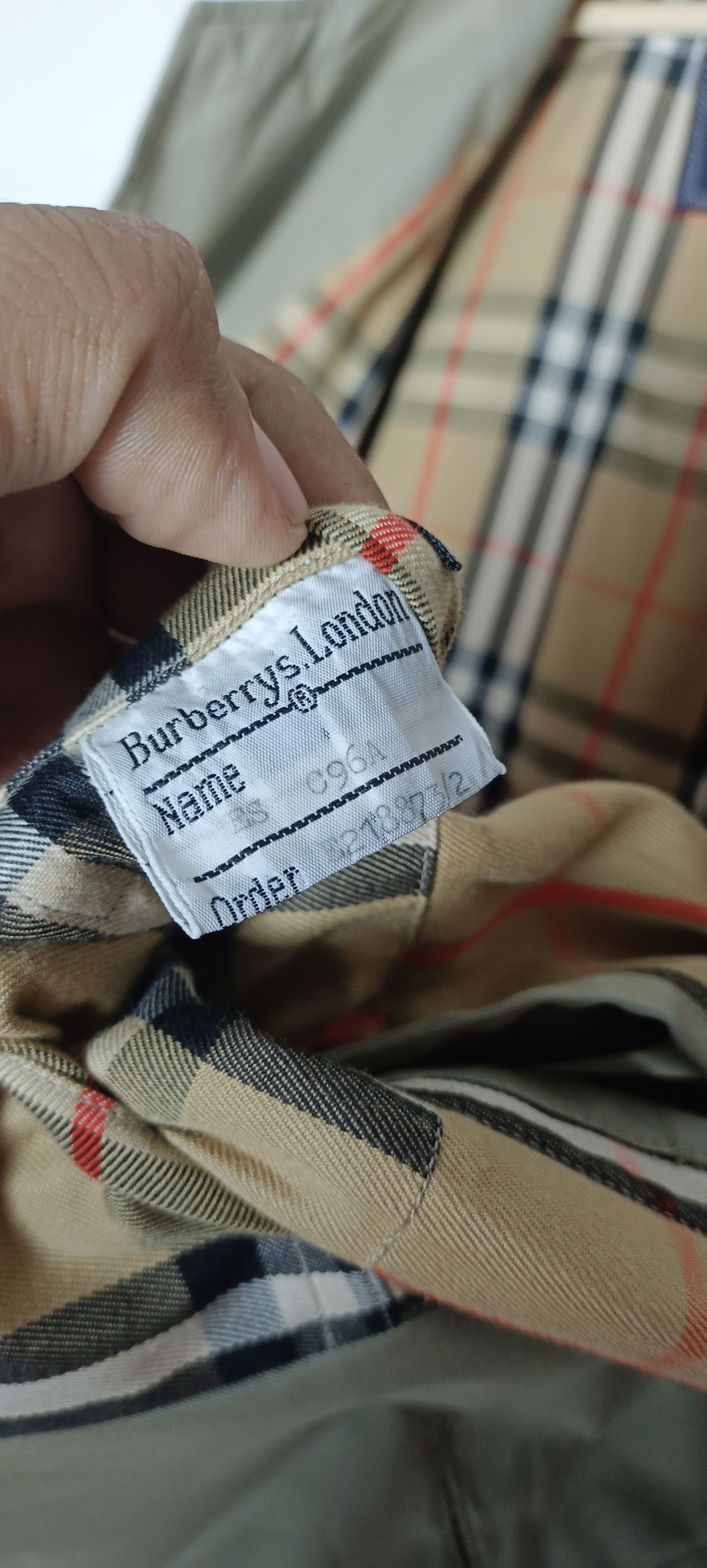 Burberry Vintage 90s 🔥Burberrys Nova Check Trench Coat Size US L / EU 52-54 / 3 - 9 Thumbnail