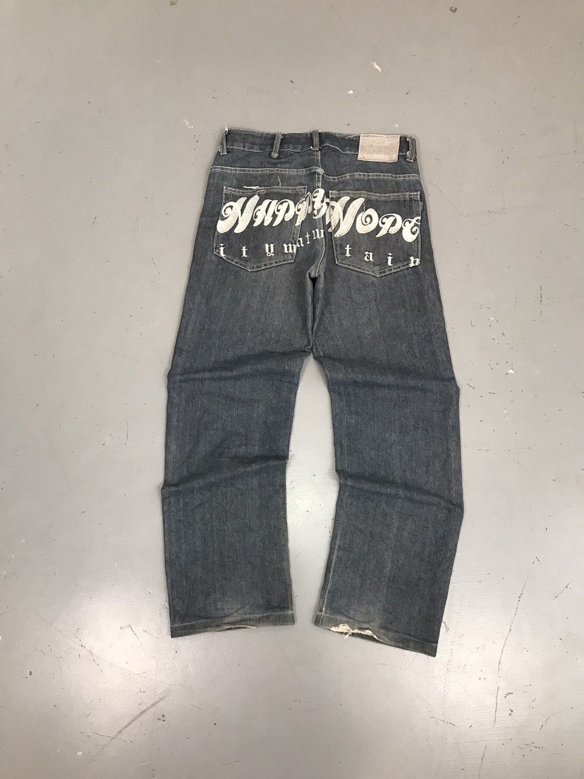 Vintage Vintage Y2K fashion Embroidery Denim Size US 30 / EU 46 - 1 Thumbnail