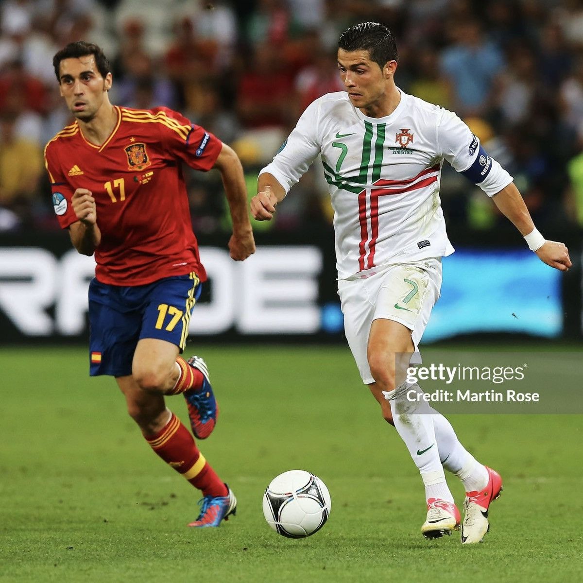 Nike NEW 2012 2014 Portugal National Nike Away Kit Soccer Jersey Size US L / EU 52-54 / 3 - 2 Thumbnail