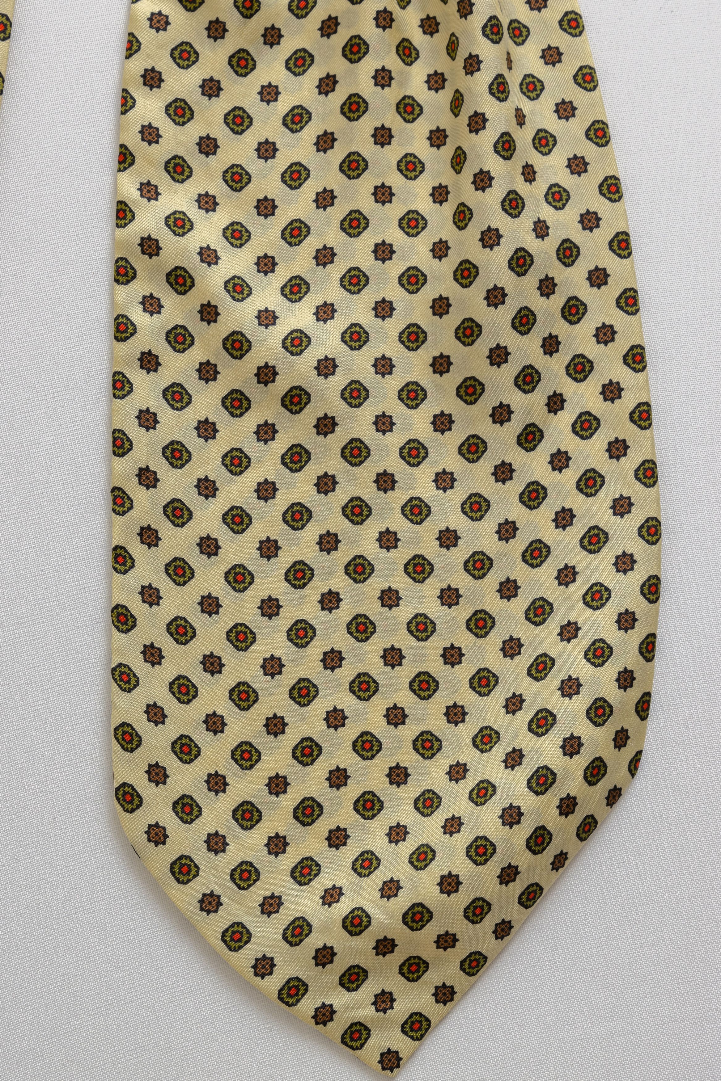 Vintage Tootal Cravat Tie 100% rayon necktie retro beautiful 010 Size ONE SIZE - 2 Thumbnail