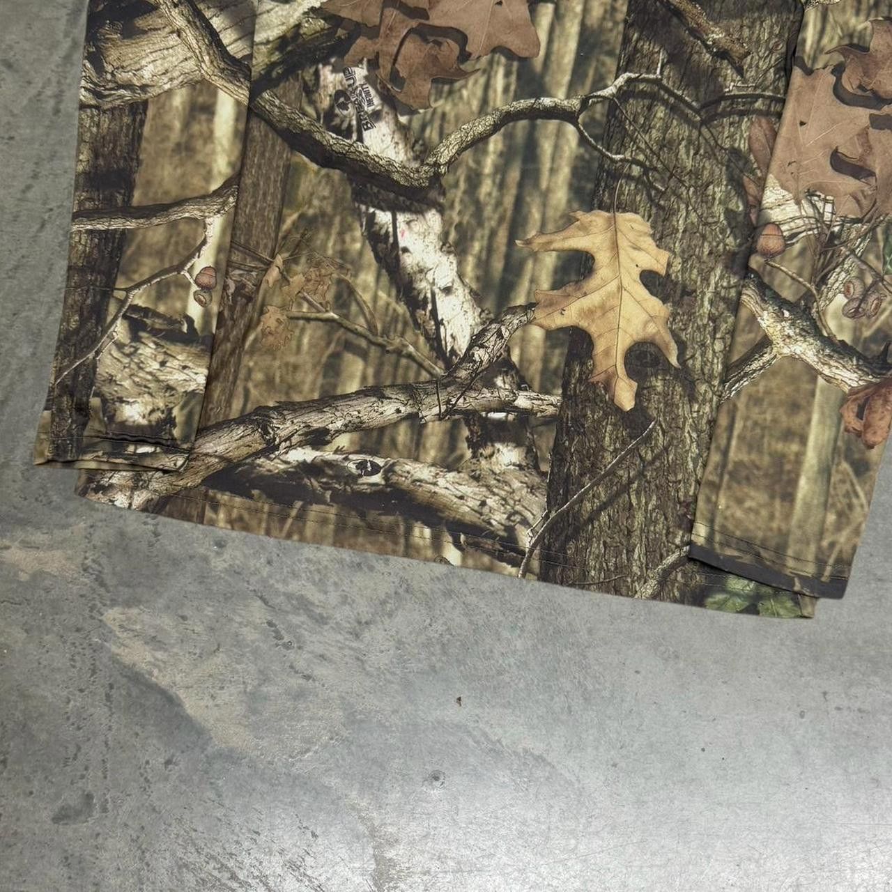 Mossy Oaks × Vintage Vintage Y2K Mossy Oak Camo Long Sleeve Shirt Size M / US 6-8 / IT 42-44 - 3 Thumbnail