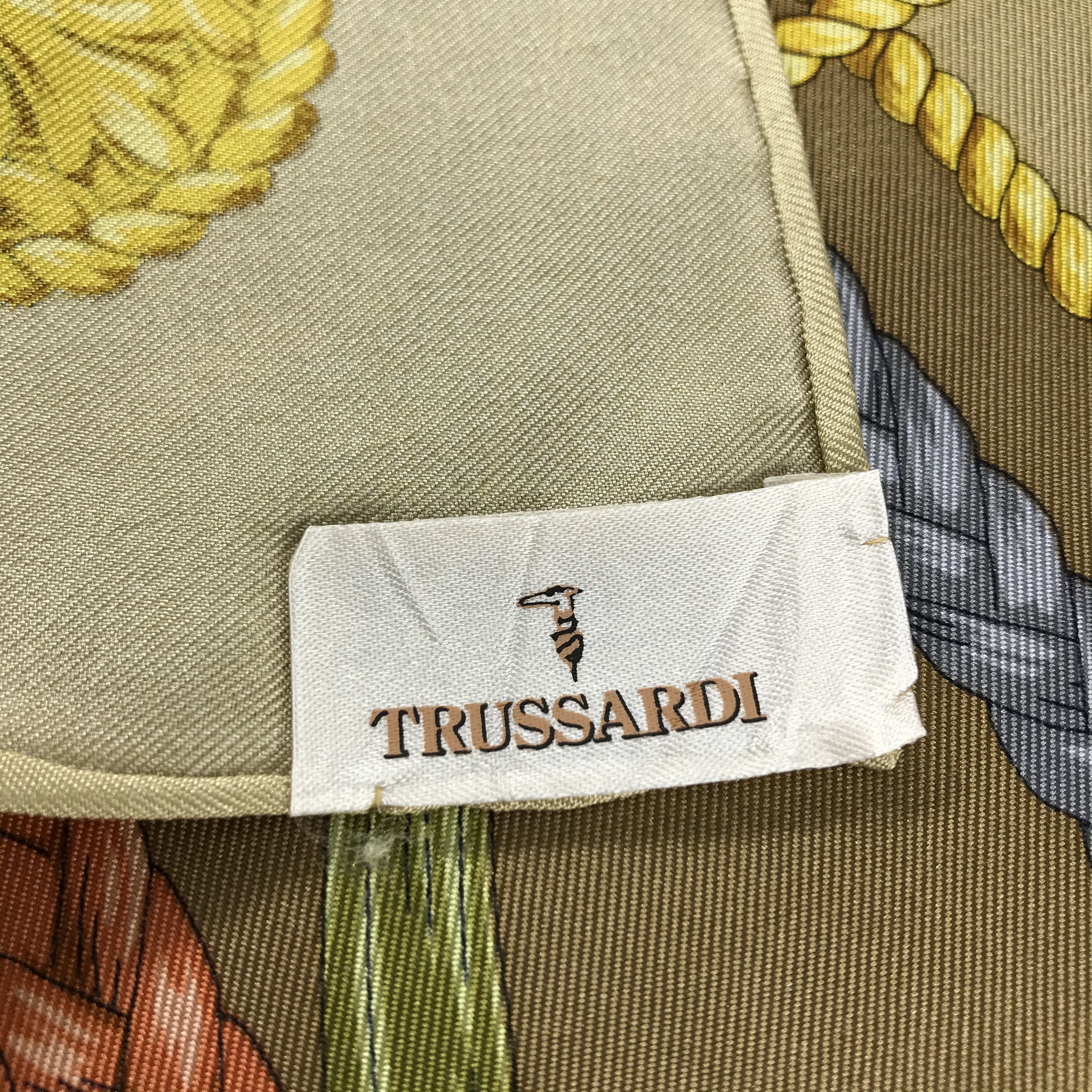 Trussardi Trussardi Silk Scarf M70 Size ONE SIZE - 6 Thumbnail