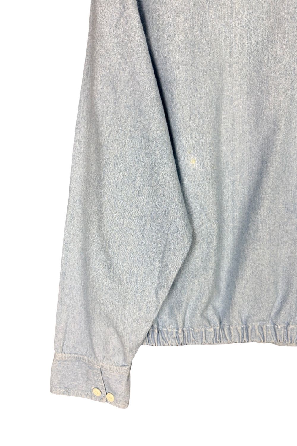 Polo Ralph Lauren 90s Polo Country Ralph Lauren Chambray Zip Jacket Size US L / EU 52-54 / 3 - 12 Thumbnail