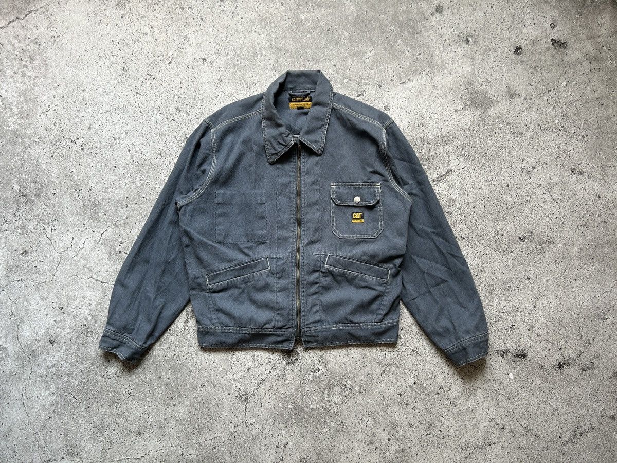 Carhartt Caterpillar Vintage CAT caterpillar workwear jacket Grailed