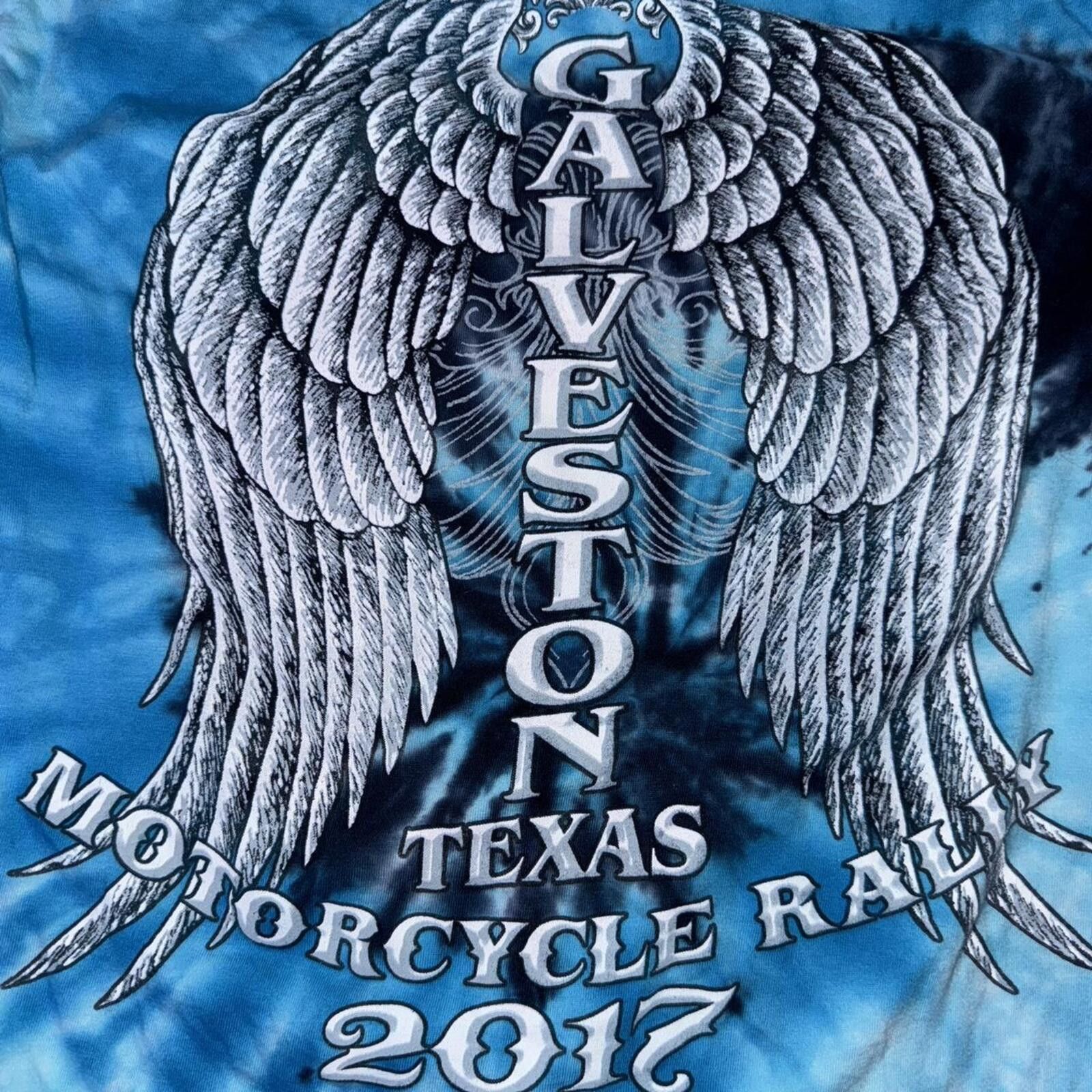 Other Tye Dye Women's Blue T-shirt Size US L / EU 52-54 / 3 - 5 Thumbnail