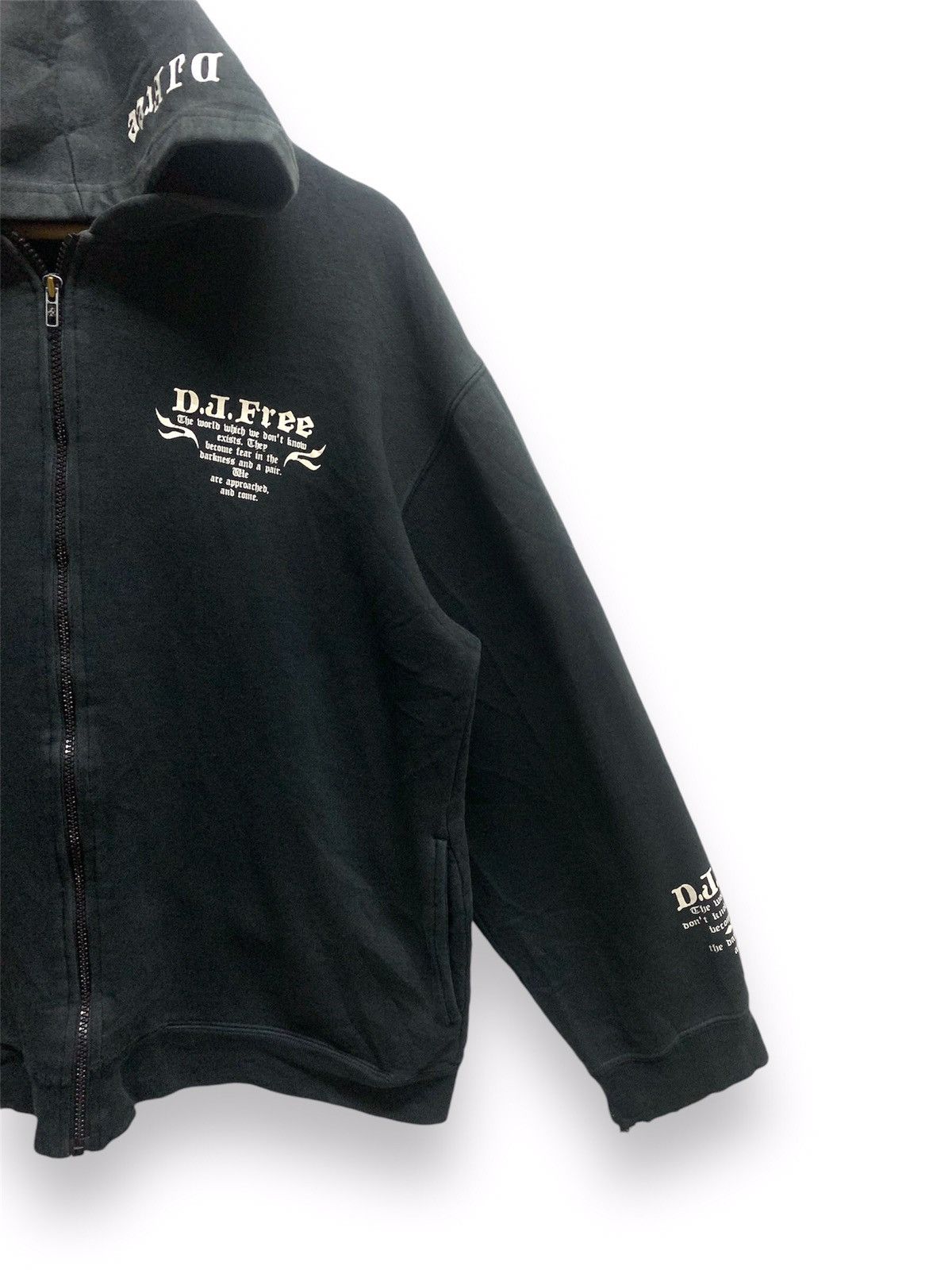 Japanese Brand × Vintage DJ FREE Hoodie Dragon Logo Size US L / EU 52-54 / 3 - 4 Thumbnail