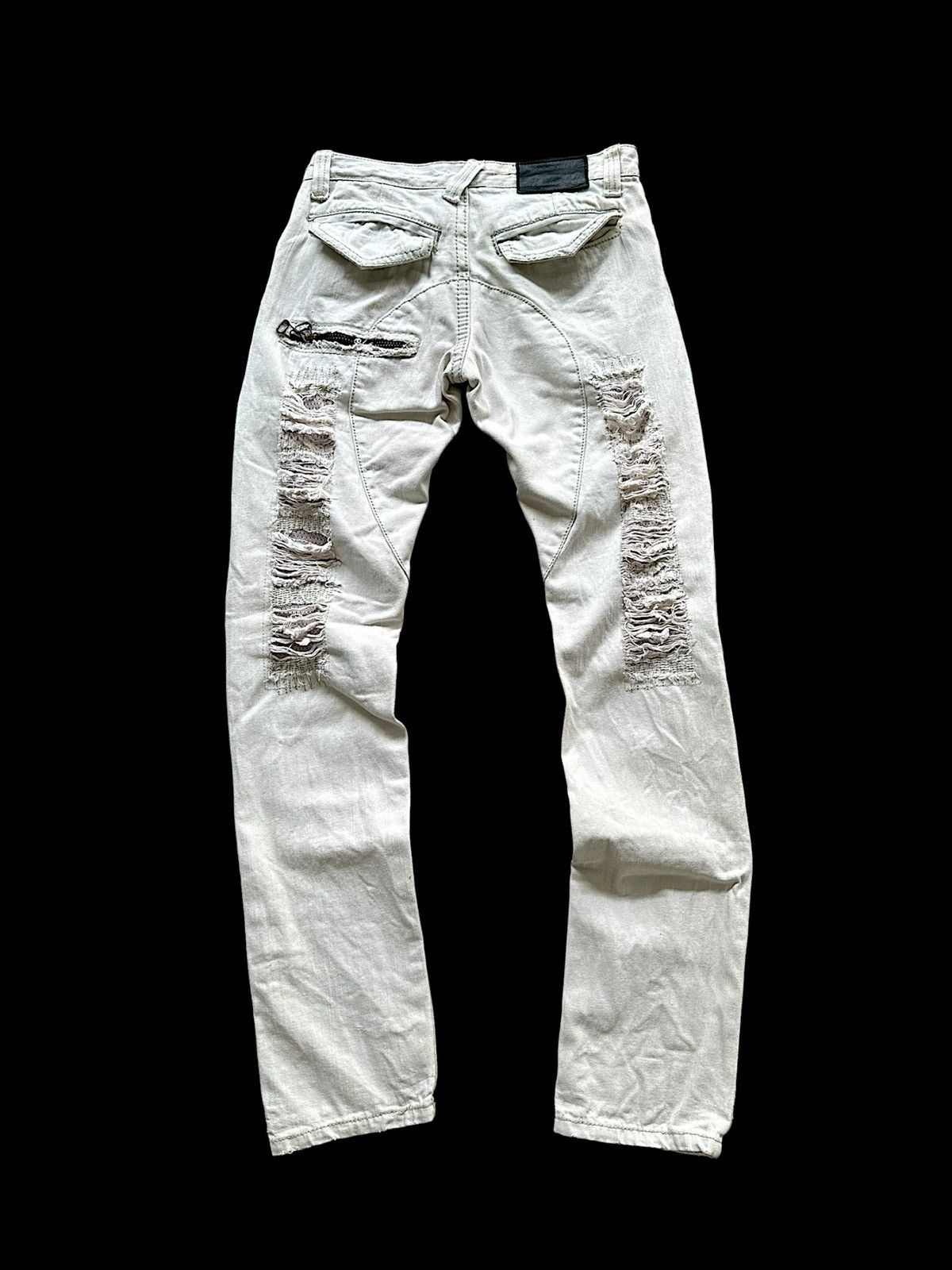 14th Addiction Y2k Solberry gothic j-rock distressed denim Size US 30 / EU 46 - 3 Thumbnail