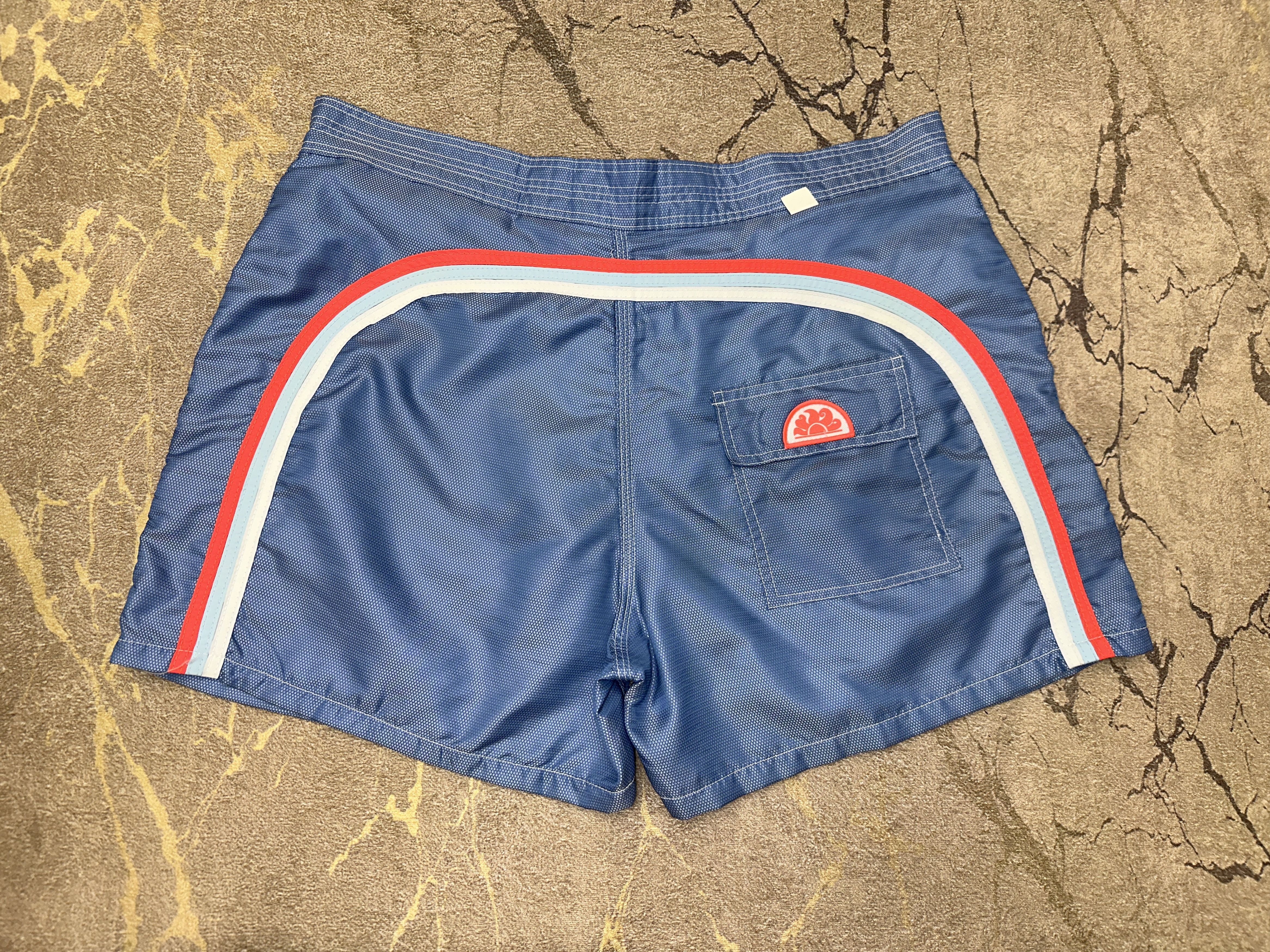 Sundek Knit Rainbow Sundek 38 Beach Board Shorts Trunks Size 38 XL Size US 38 / EU 54 - 6 Thumbnail