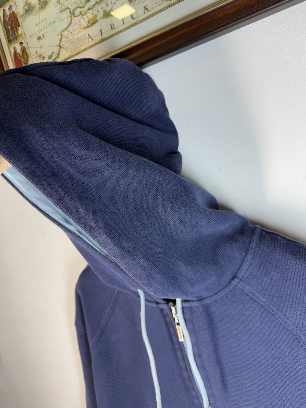 Yves Saint Laurent Navy YSL Hoodie Zip YSL Sweatshirt YSL Sweater Size US M / EU 48-50 / 2 - 19 Thumbnail