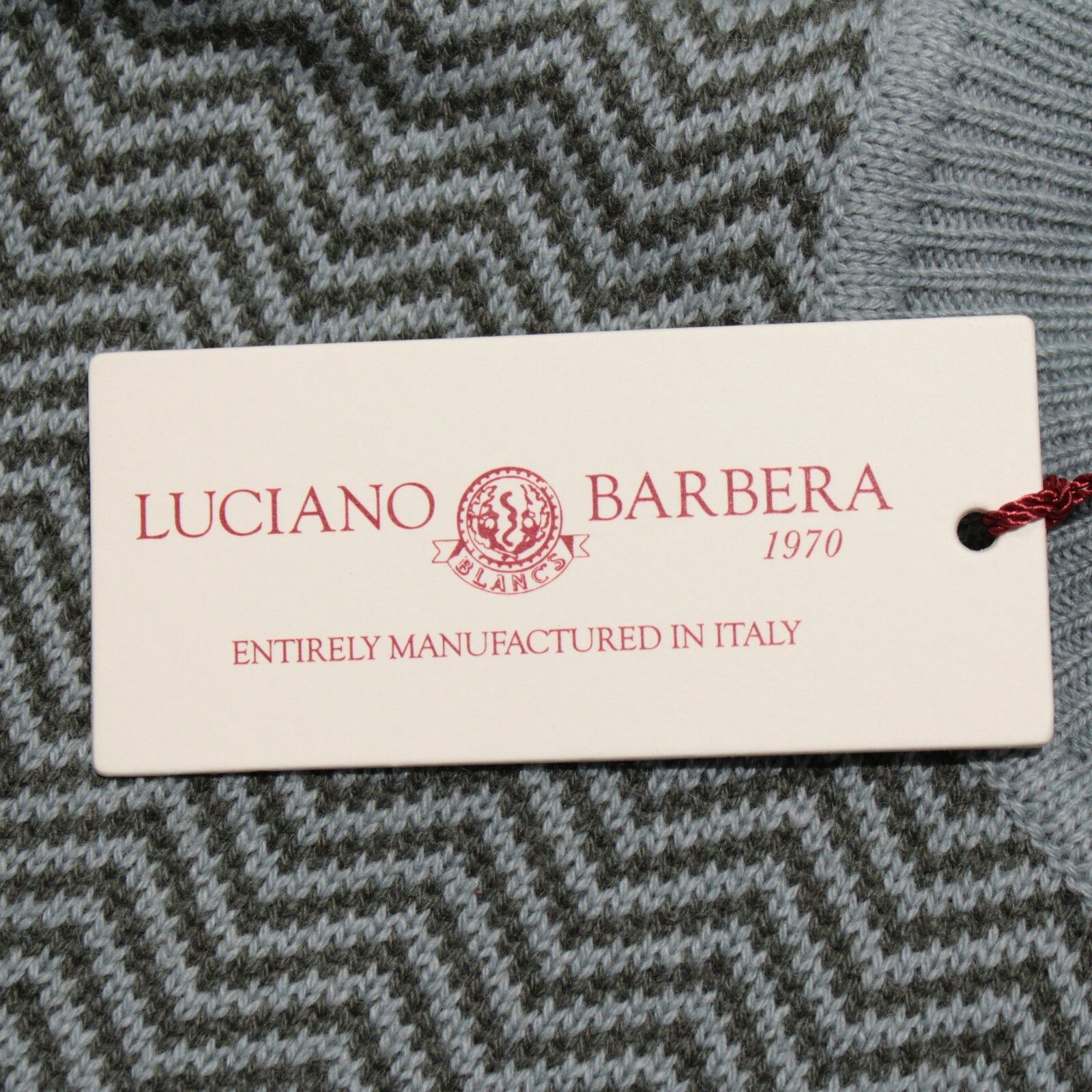 Luciano Barbera Luciano Barbera Sweater Size US M in Blue Size US M / EU 48-50 / 2 - 2 Thumbnail