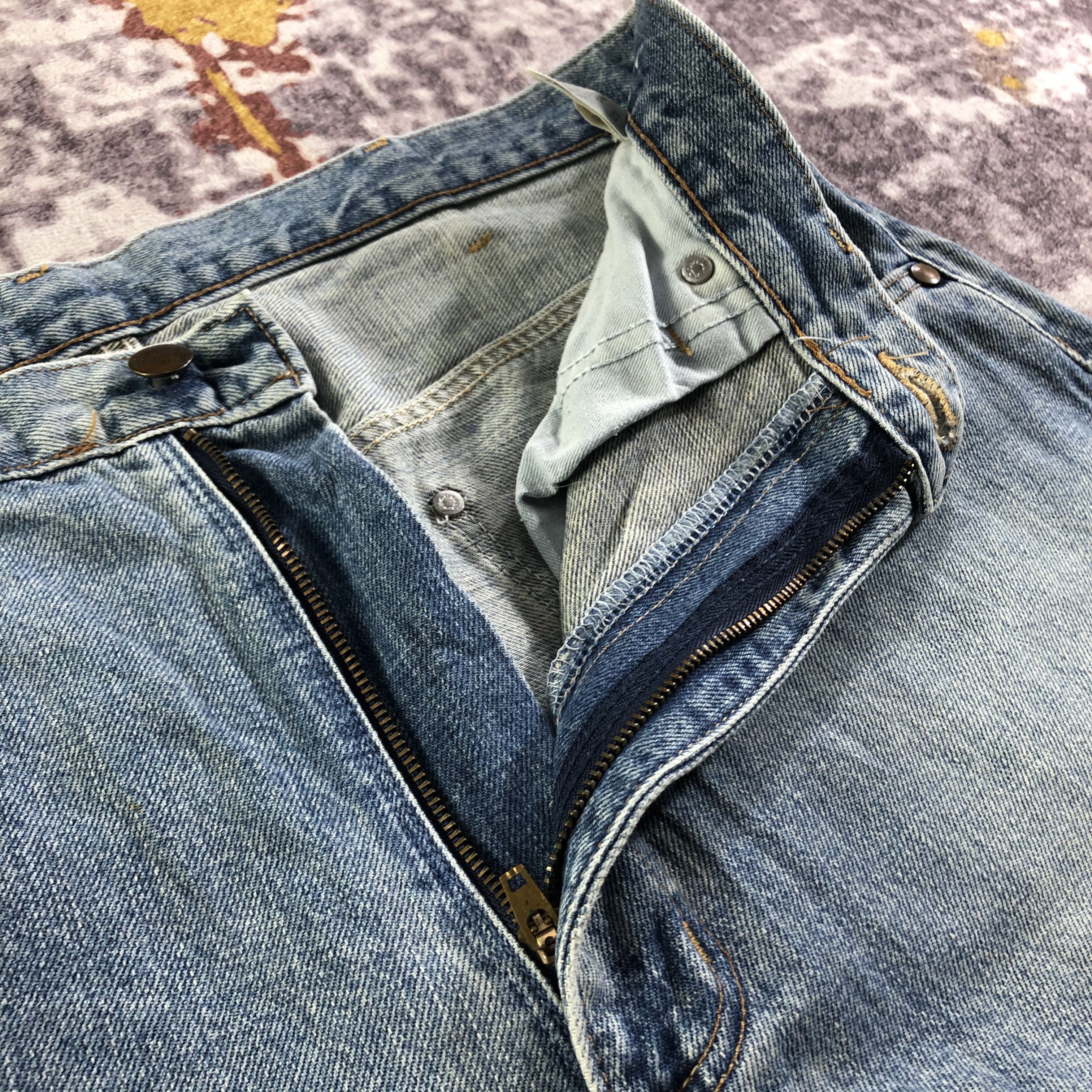 Vintage Vintage 90s Wrangler Blue Bell Redline Jeans-JM3572 Size US 35 - 8 Thumbnail