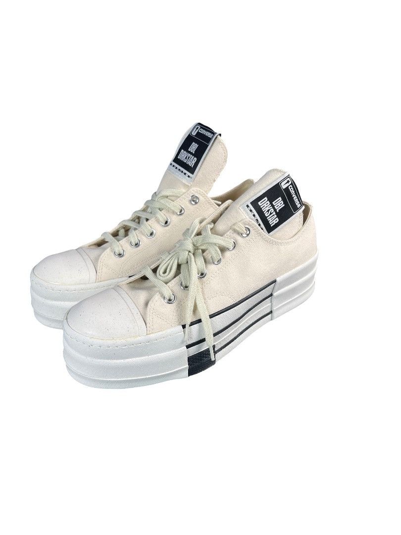 Rick Owens Converse x Rick Owens DRKSHDW DBL DRKSTAR Low Ivory – US 9.5 Size US 9.5 / EU 42-43 - 12 Thumbnail