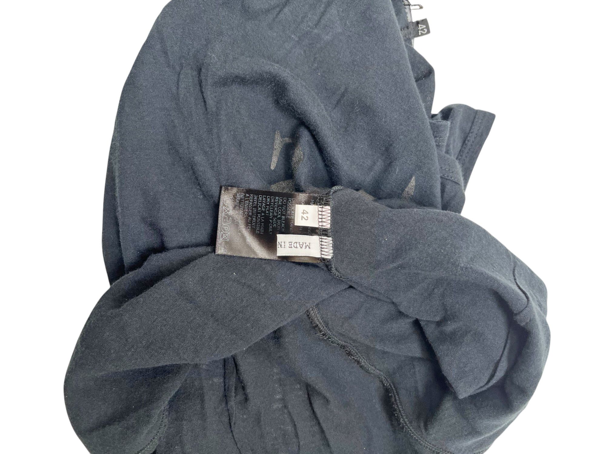 Ann Demeulemeester S/S 2004 Black "TIL ROSES" Tank Top Size M / US 6-8 / IT 42-44 - 9 Thumbnail