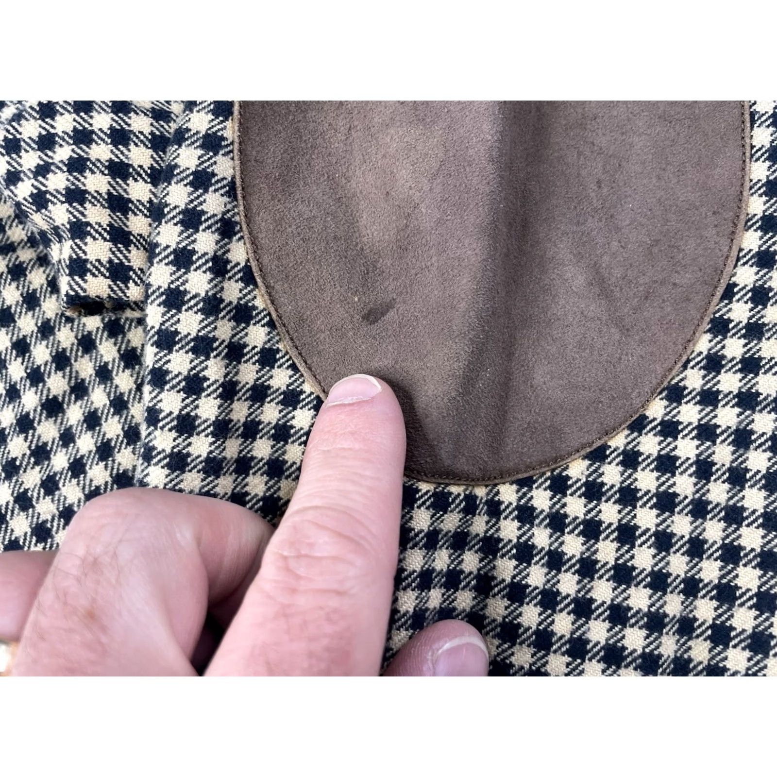 Polo Ralph Lauren VINTAGE Polo Ralph Lauren Shirt Men Large Houndstooth Collar Button-Up Long Sleeve Size US L / EU 52-54 / 3 - 6 Thumbnail