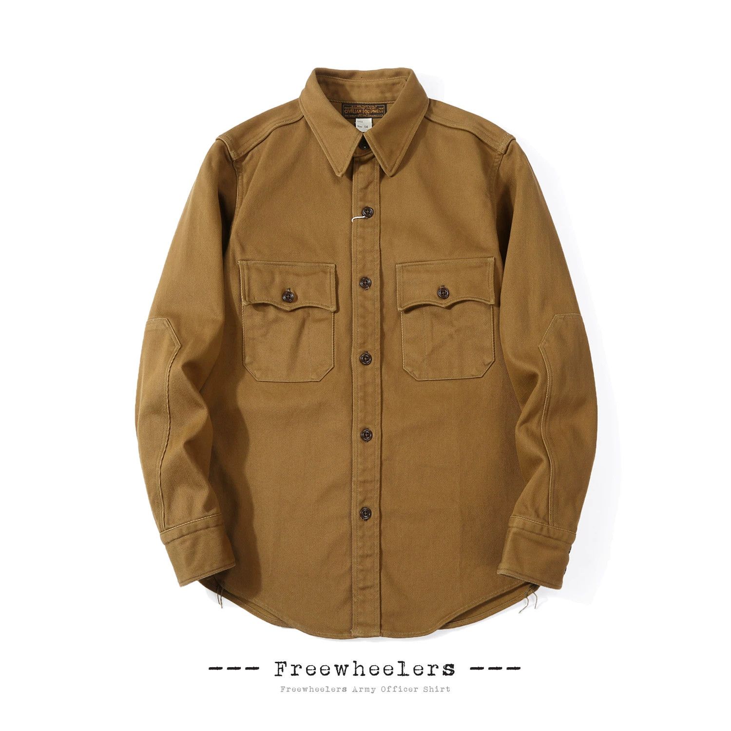 Freewheelers Freewheelers Officer's shirt Size US S / EU 44-46 / 1 - 1 Thumbnail