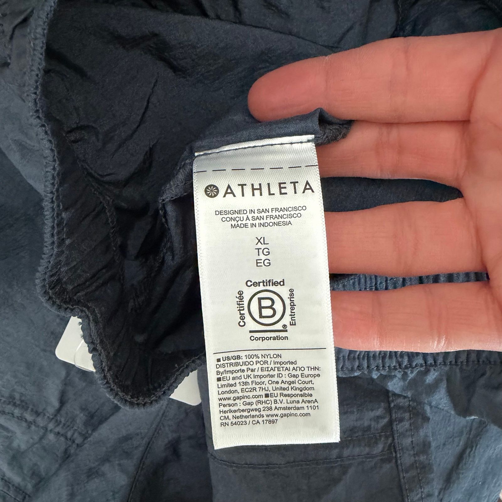 Athleta Athleta Gray Lunar Utility Shorts Sz XL Size 38" / US 16 / IT 52 - 5 Thumbnail